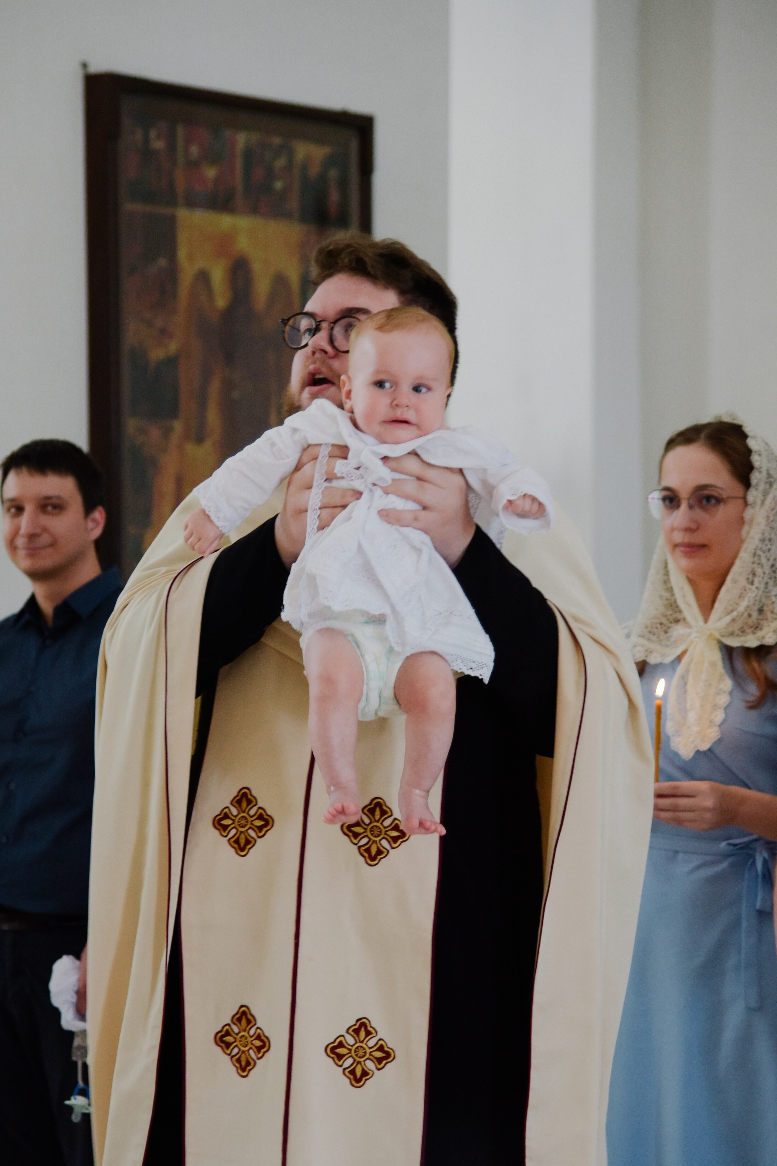 Крещение Романа. Фотограф Лола Волна, город Москва
