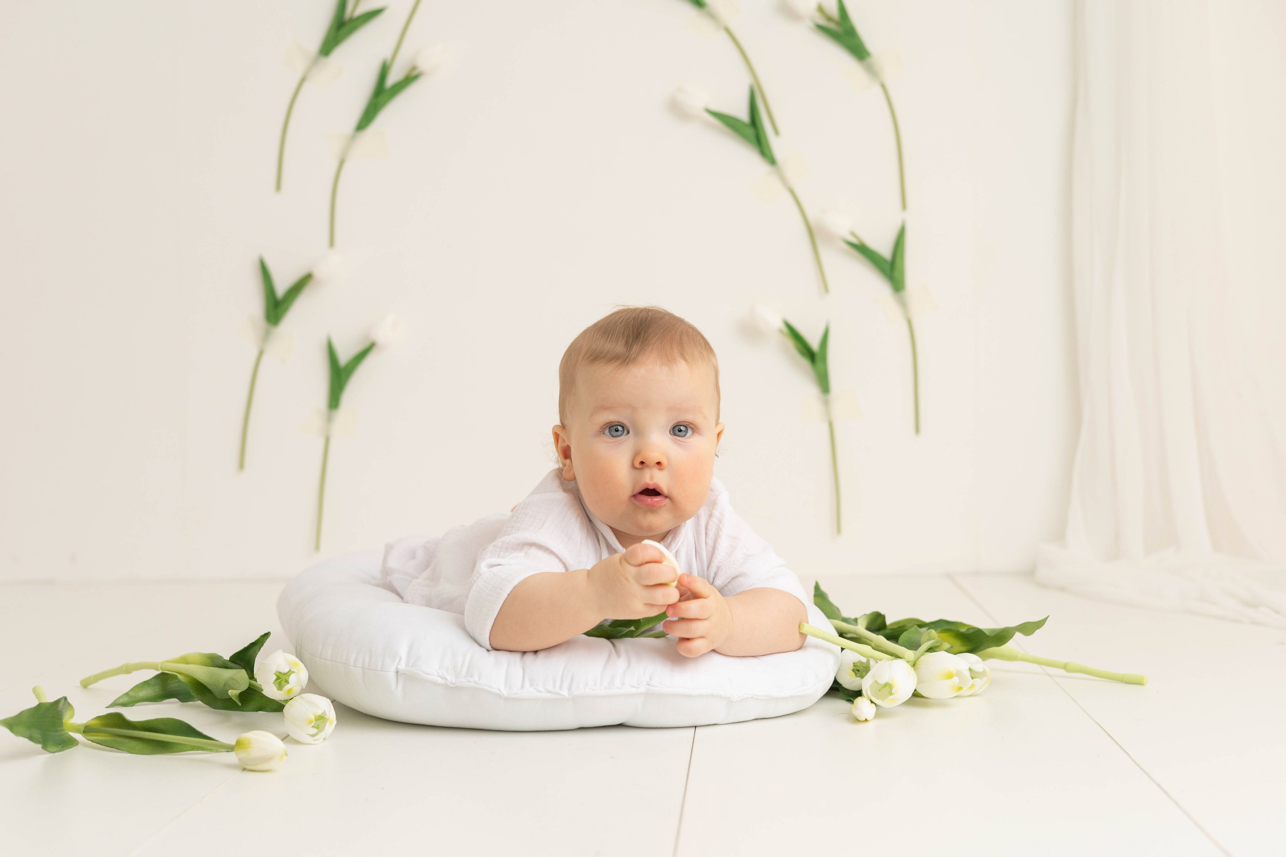 «Весна». «Вкадре» — фотосессия новорожденных Тула | детский фотограф в Туле