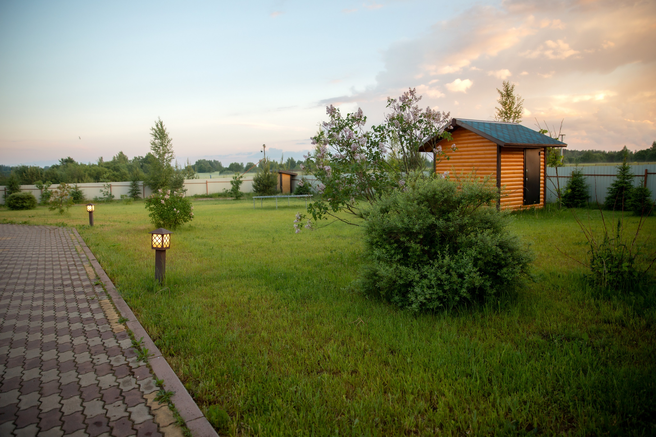 База отдыха в Тверской области. Территория. Фотограф недвижимости и контент-съемки в СПб