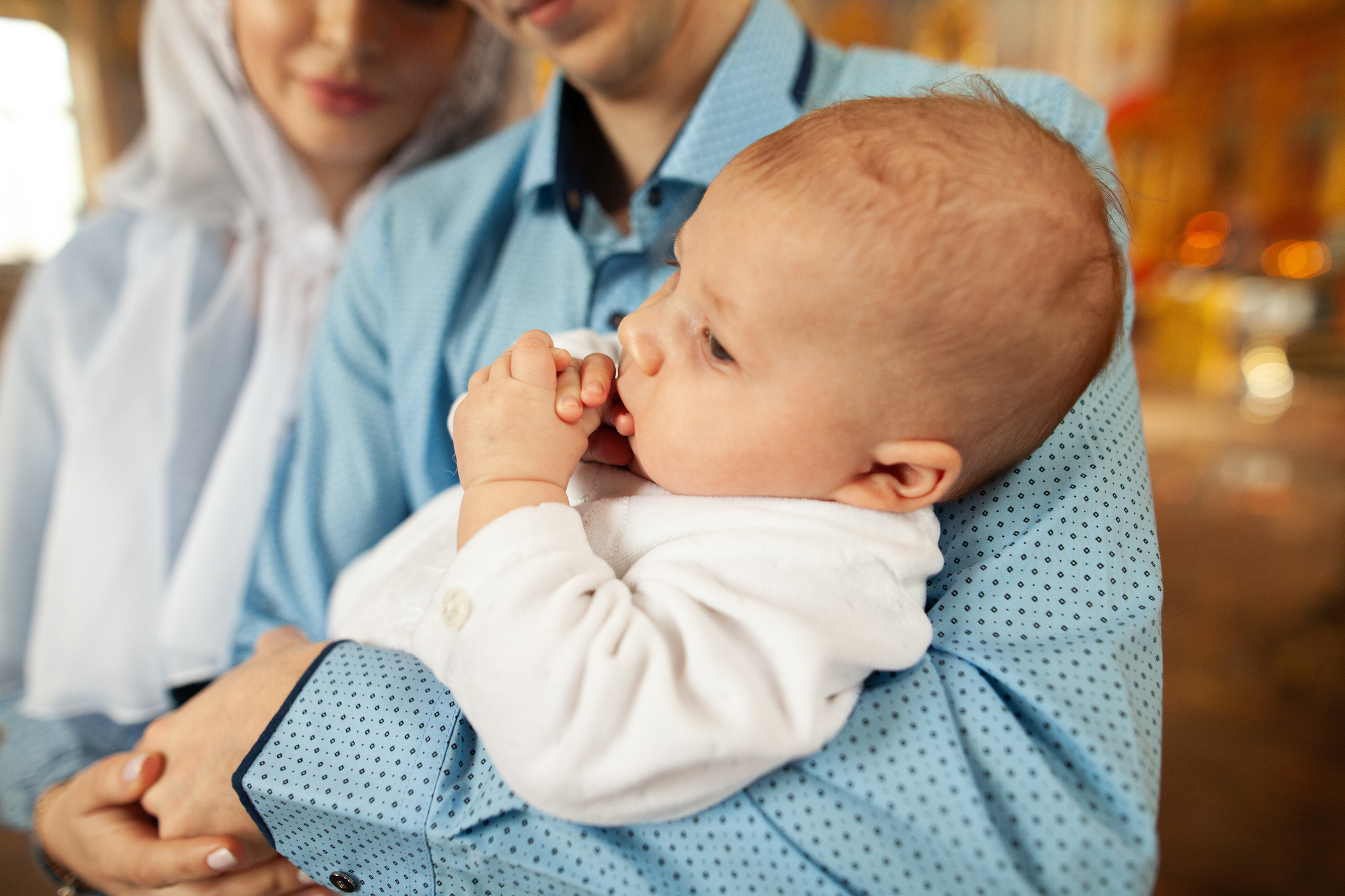 Крещение. Храм Георгия Всеволодовича. Фотограф на крещение и венчание в Нижнем Новгороде.Свадебный Фотограф