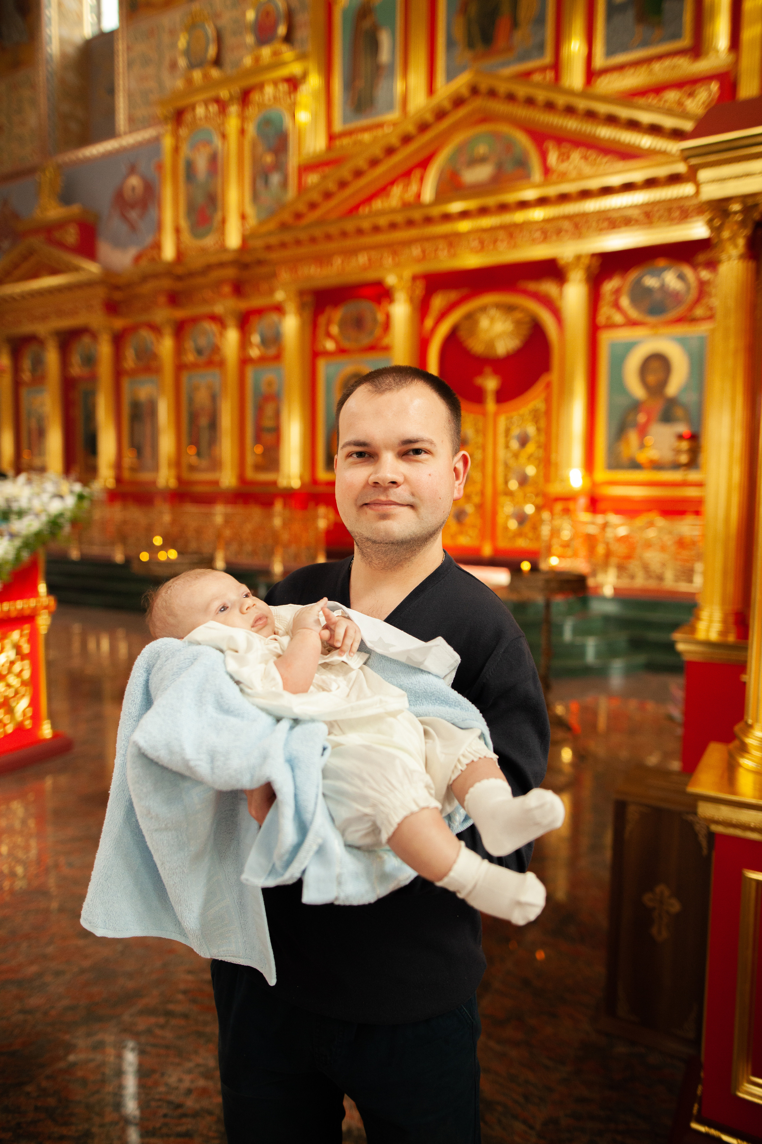 Крещение. Храм Георгия Всеволодовича. Фотограф на крещение и венчание в Нижнем Новгороде.Свадебный Фотограф