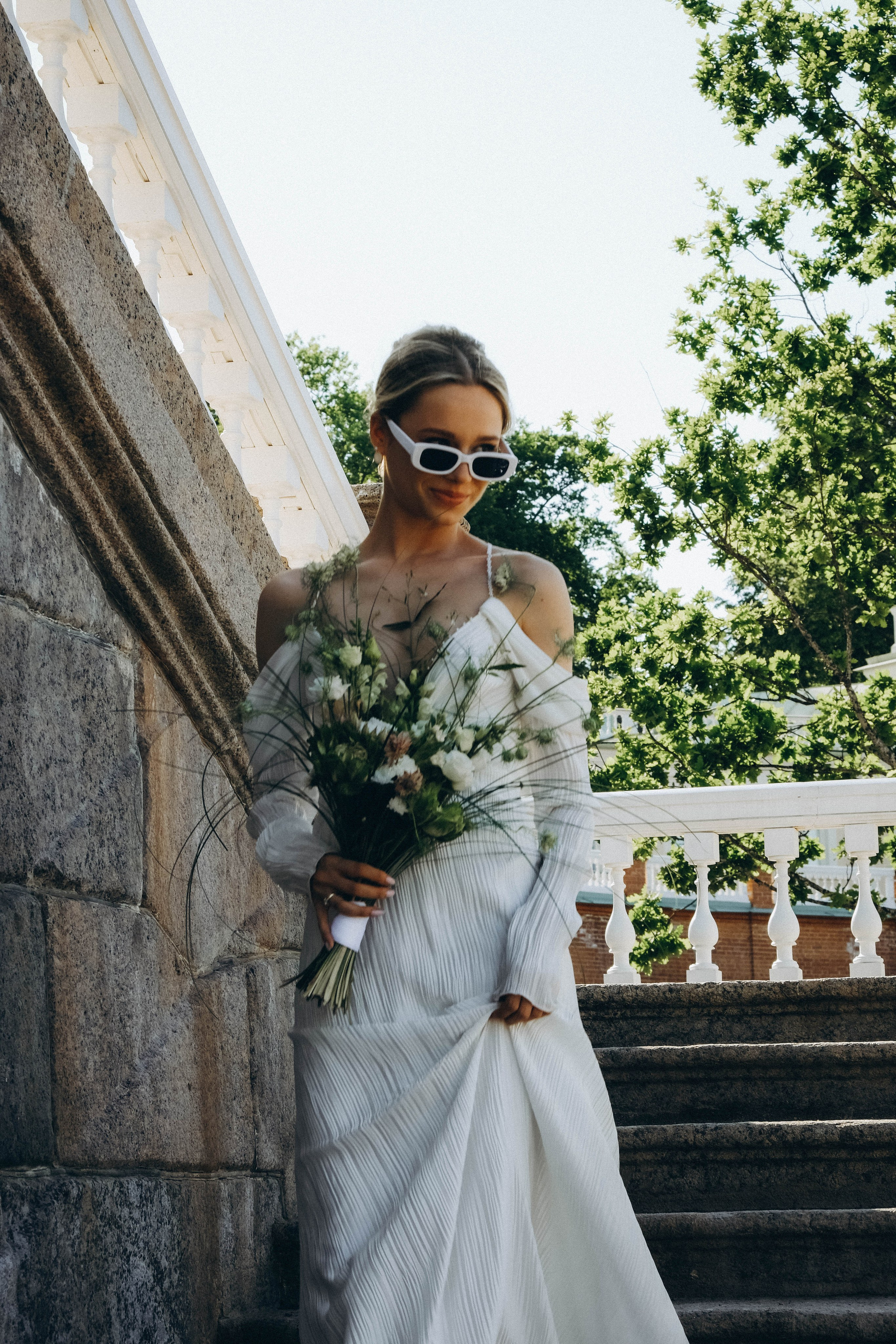СВАДЕБНАЯ СЬЕМКА В ПАРКЕ ОРАНИЕНБАУМ. Профессиональный фотограф, Санкт-Петербург — Виктория Богомолова