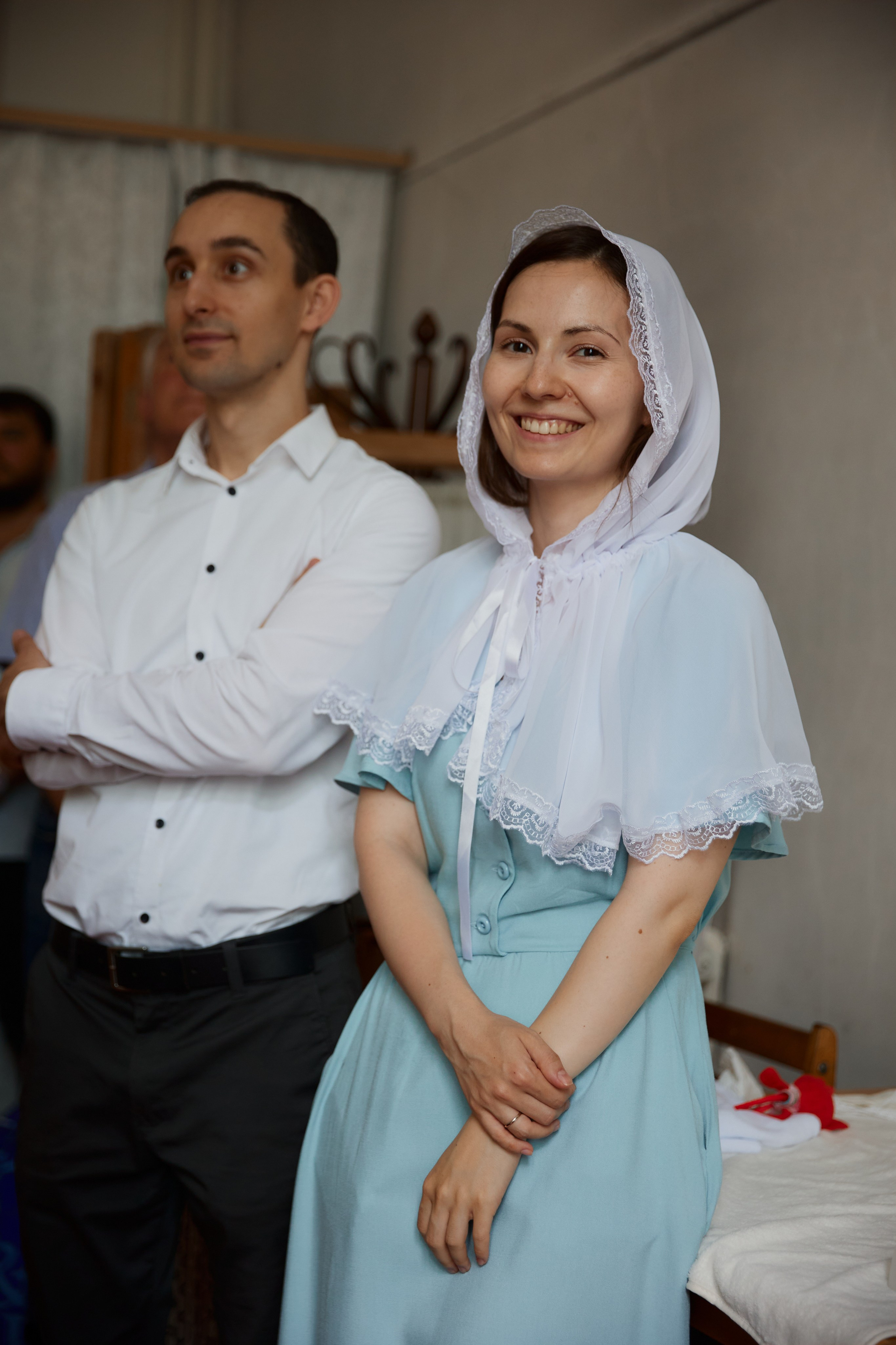 Крещение Анюты. Семейный фотограф в Москве Вера Гук