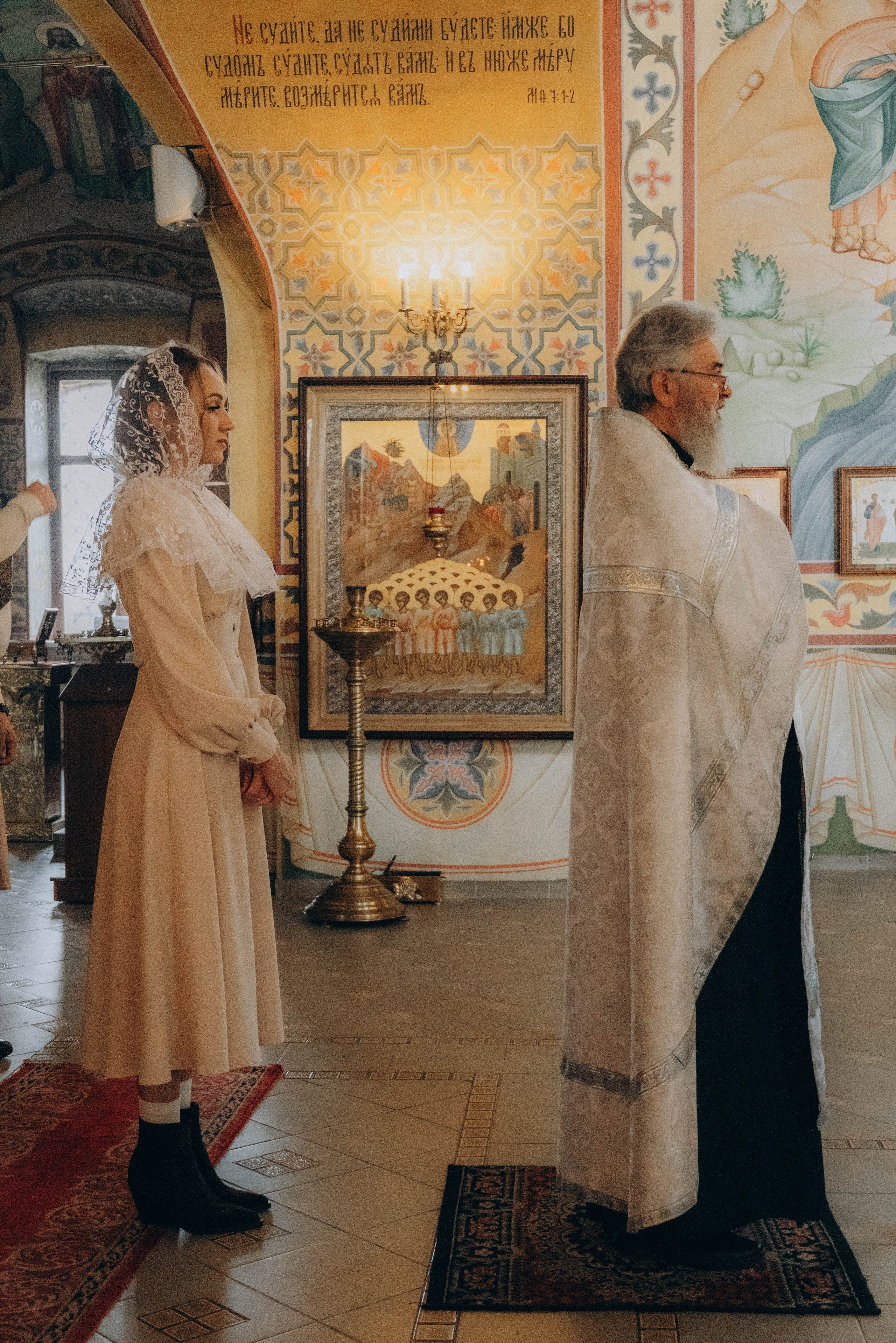 Таинство крещения. Фотограф Дарья