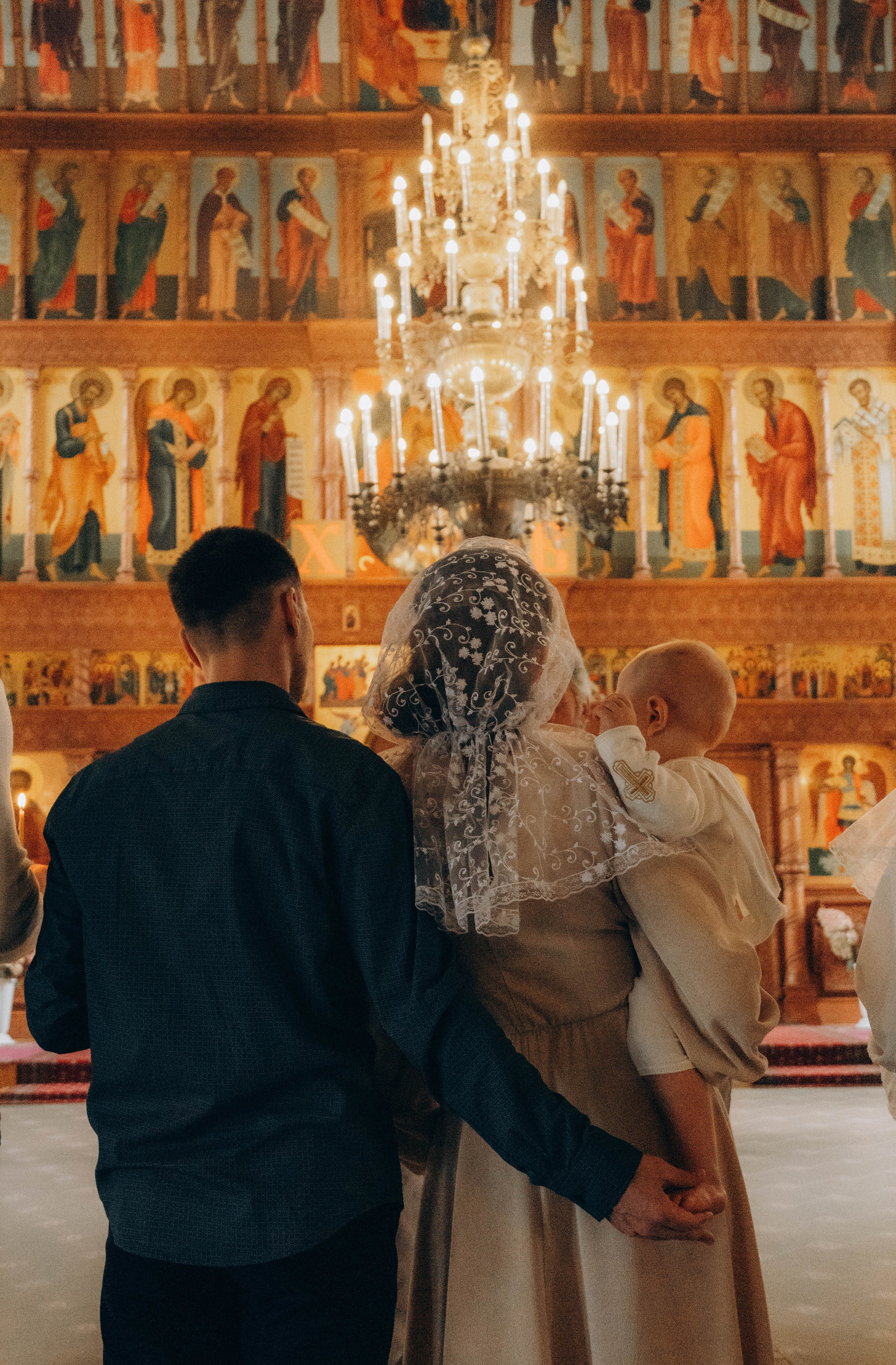 Таинство крещения. Фотограф Дарья