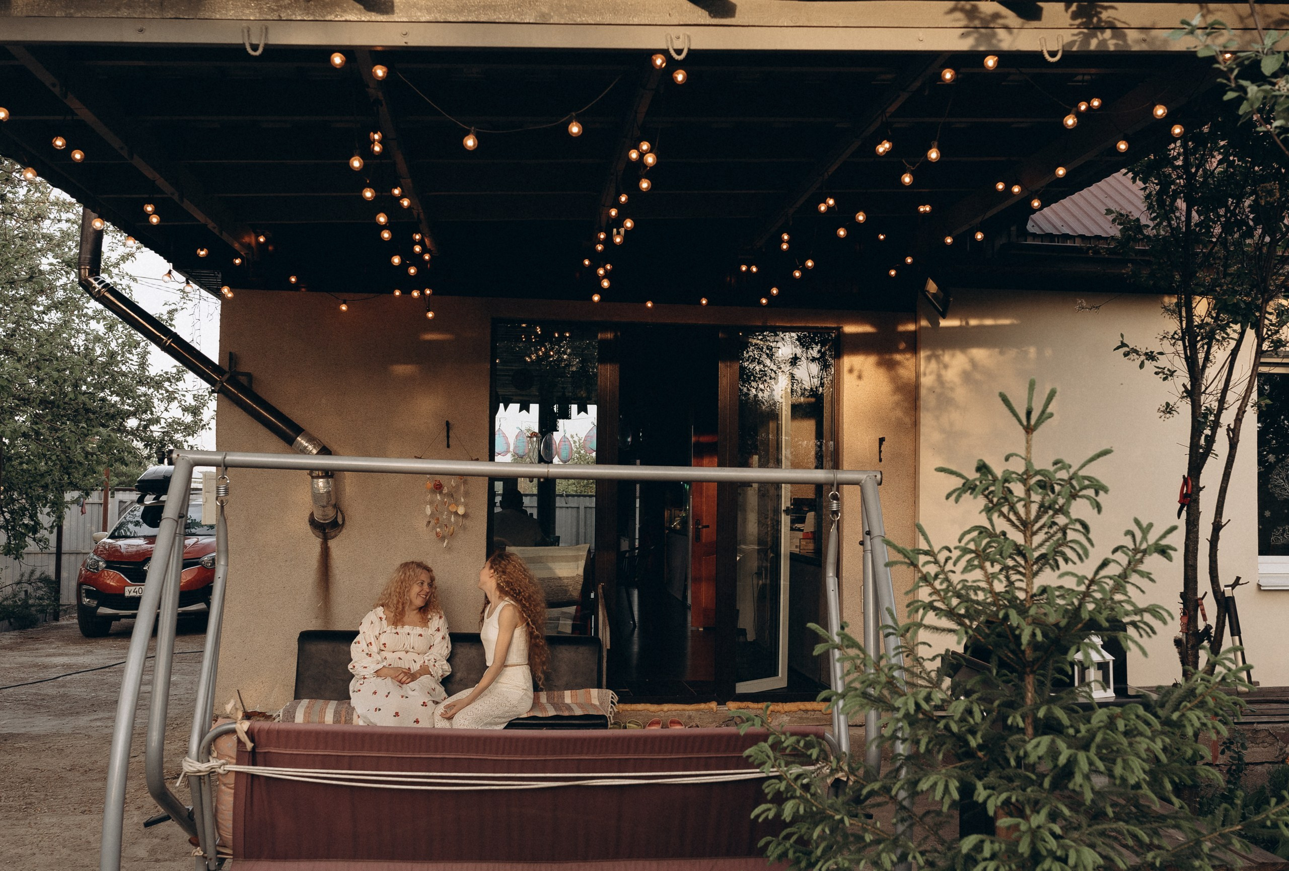 Чай с чабрецом на даче. Семейный и домашний фотограф в Уфе Ирина Гарасюта