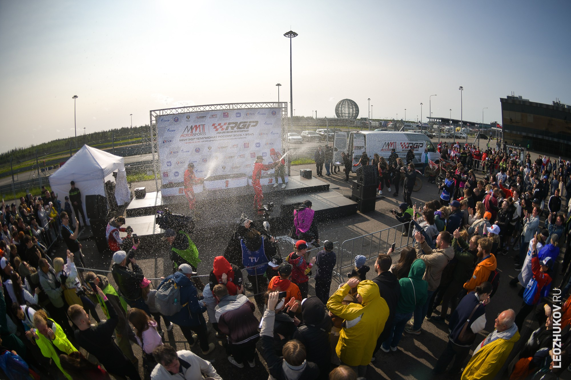1 round of ММТ RGP russian motocross championships. Sports photographer Leonid Zhukov