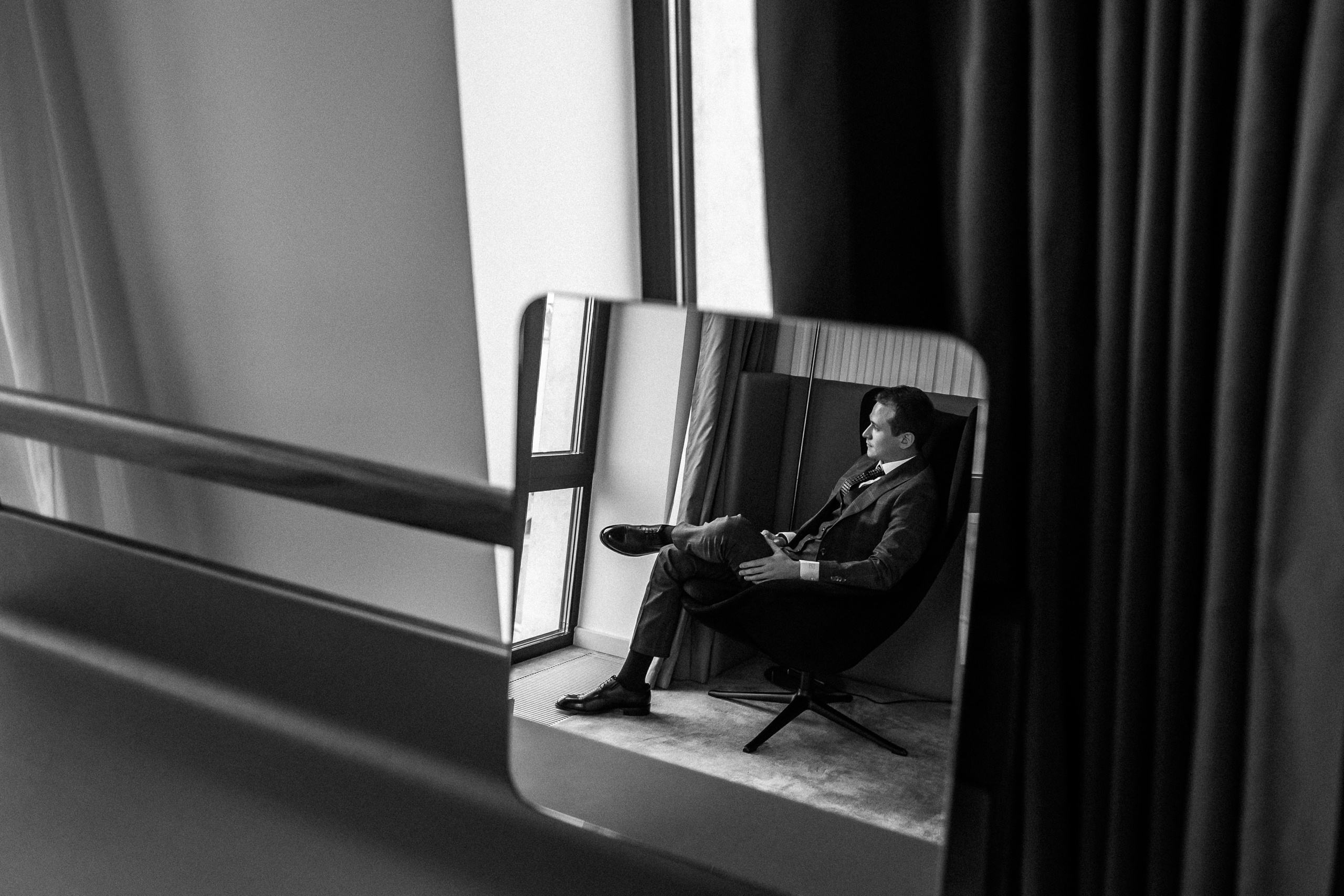 Портрет жениха в Movenpick Moscow Taganskaya