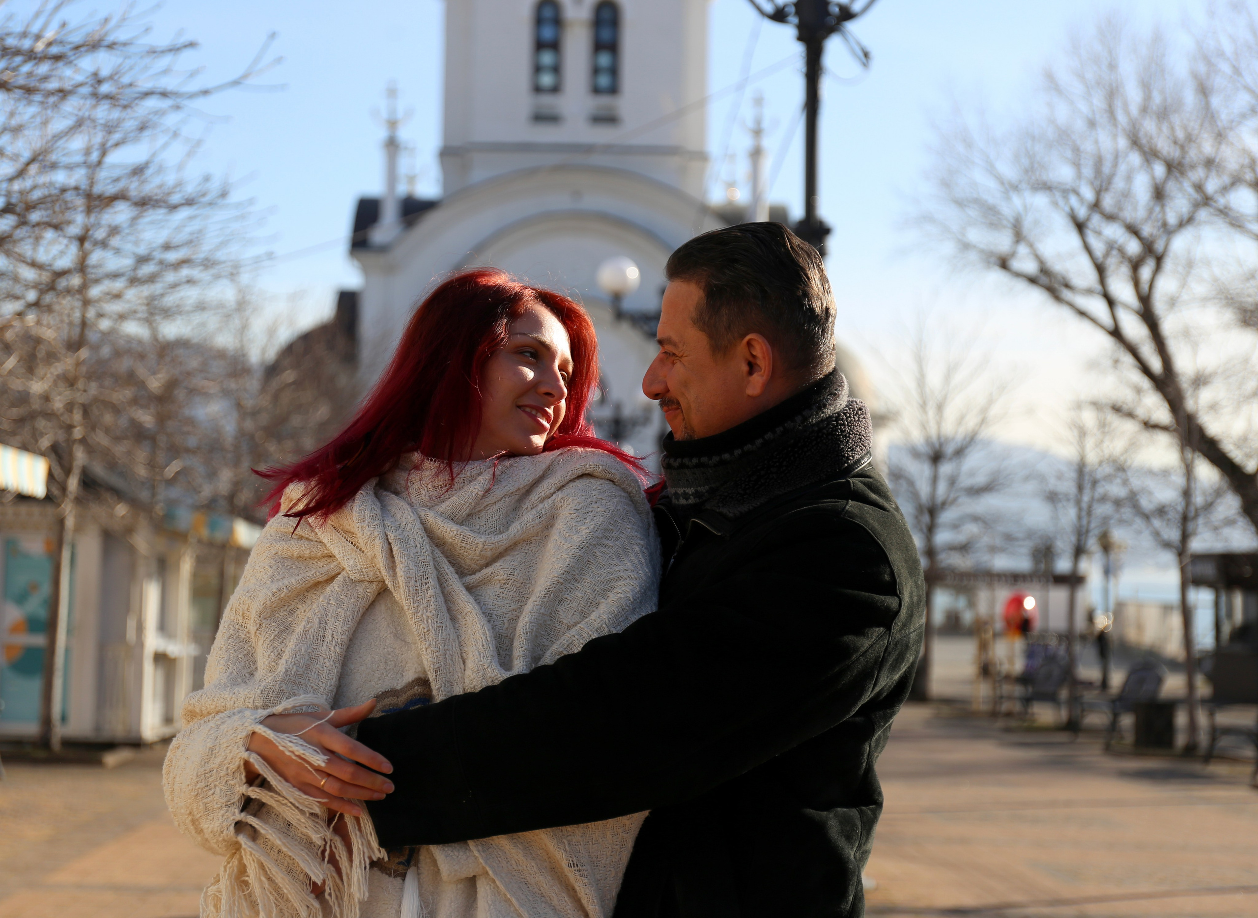 Оксана и Алексей. Семейный и детский фотограф Екатерина Черняева. Снимаю портреты, love story, фотопрогулки, работаю на улице, в кафе, студии, дома у клиента