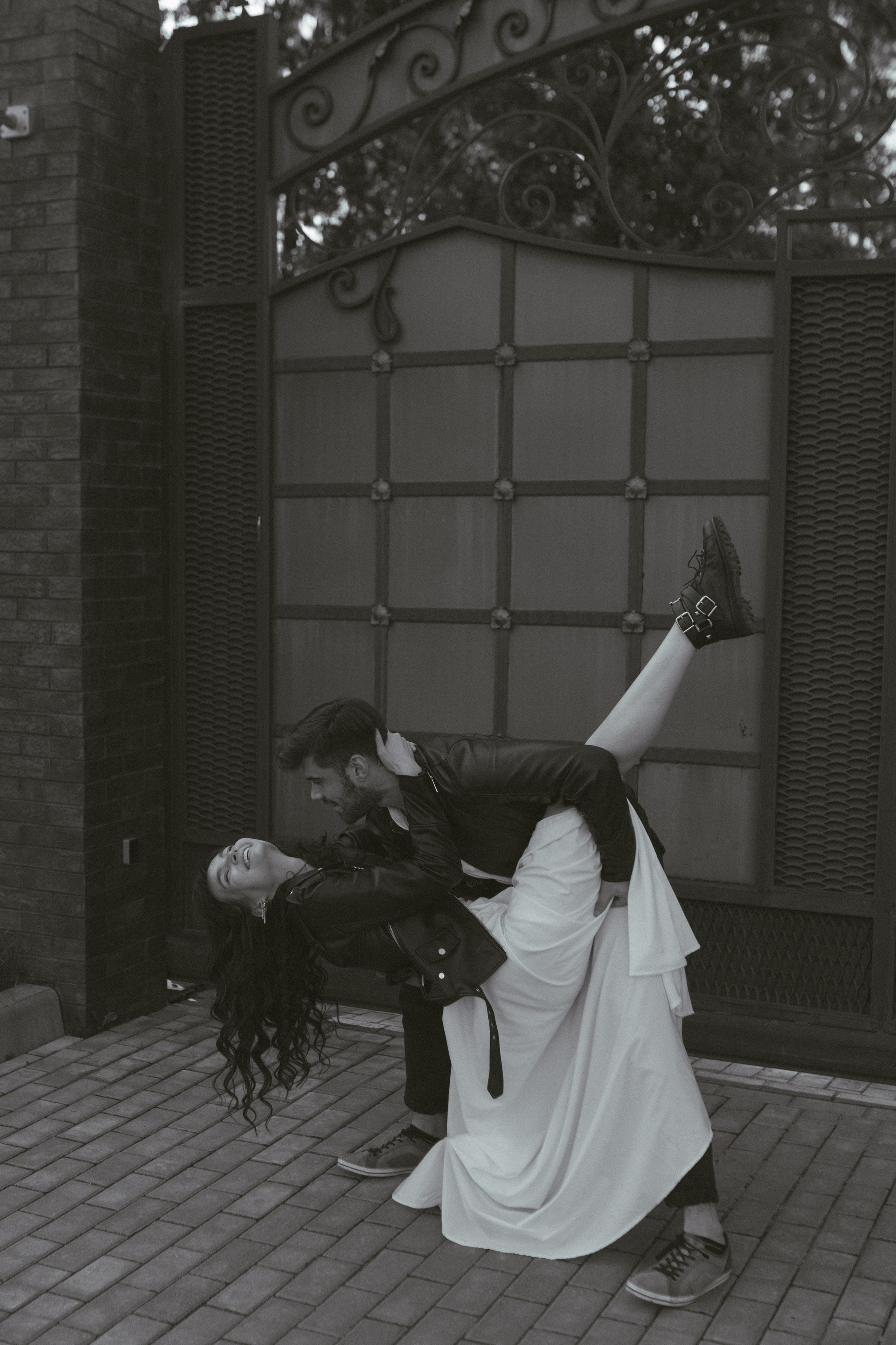 Love story с мотоциклом. Фото Радости. Свадебный и семейный фотограф в Москве Юлия Самойлова