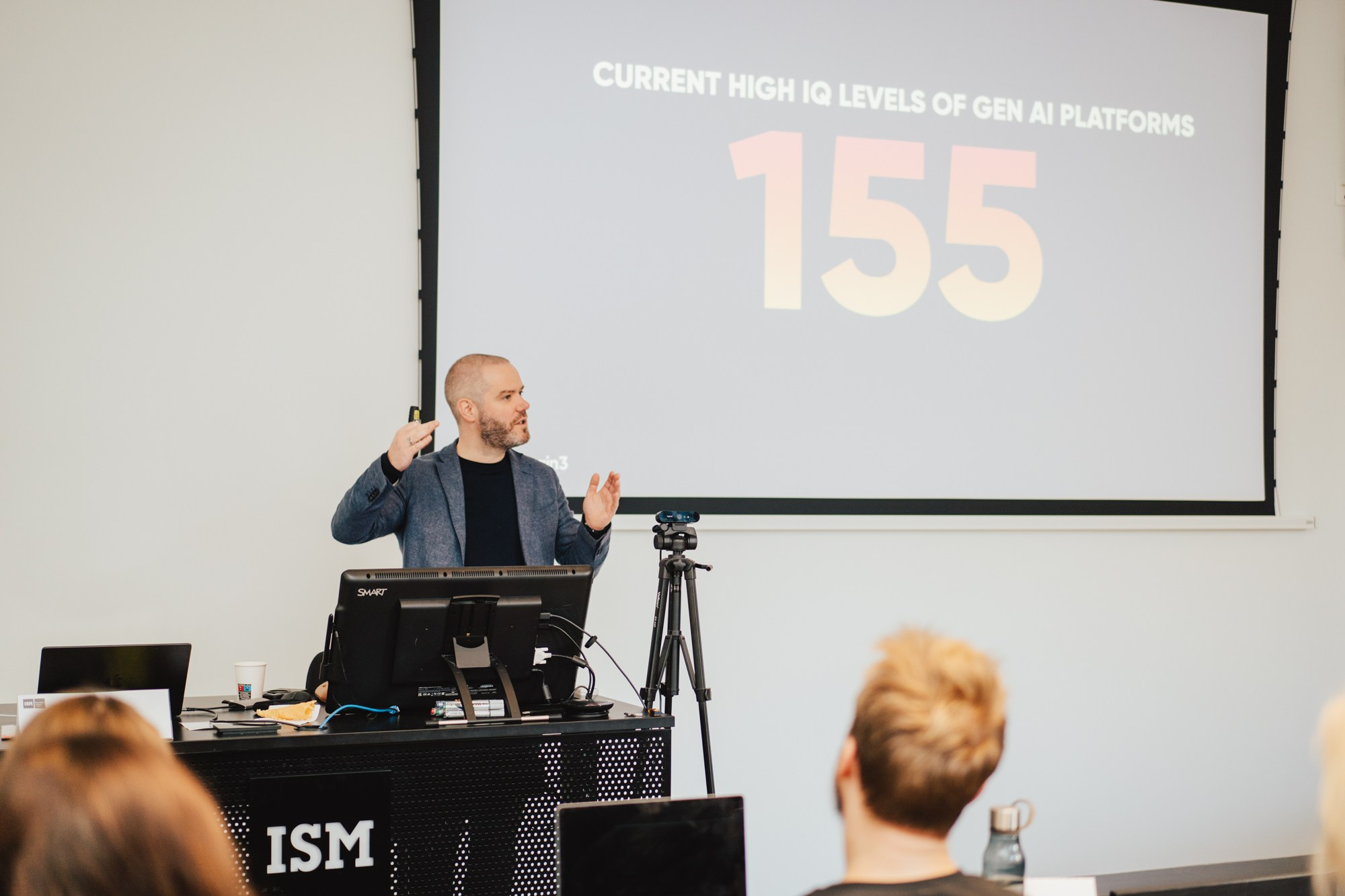 ISM. Dado Van Peteghem Visit. Photographer in Vilnius