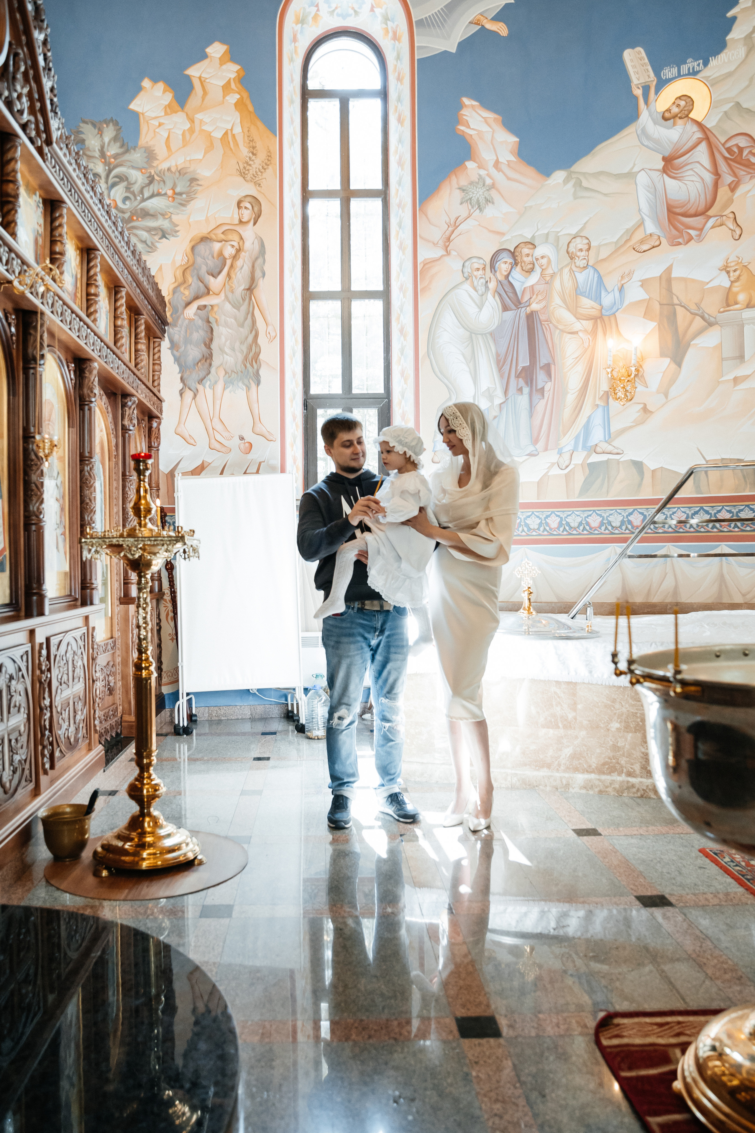 Крещение ребёнка в Сургуте. Семейный фотограф в Сургуте Инна Смолякова