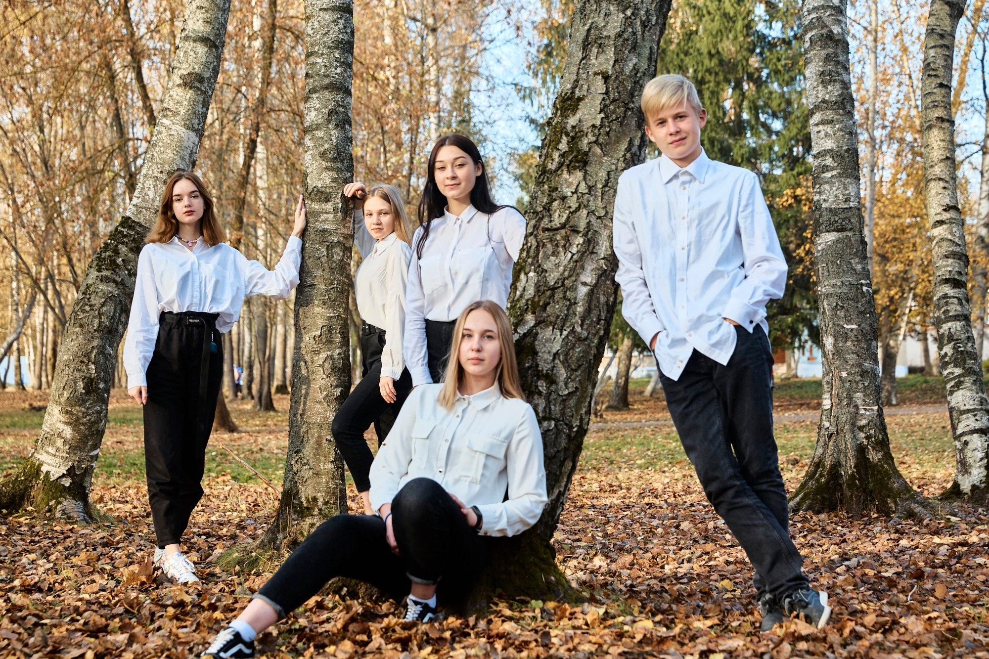 Школьные портреты. Фотограф Арсений Королев