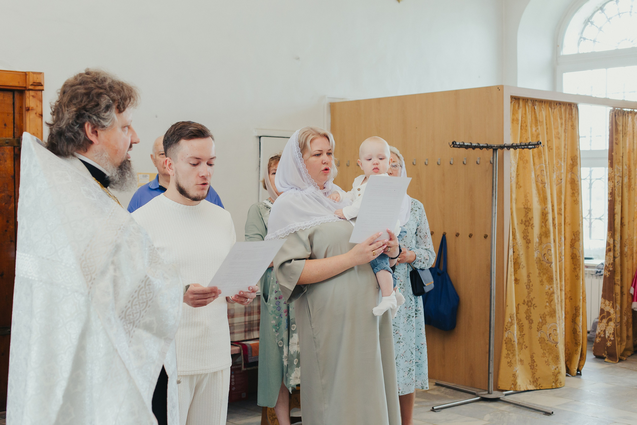 Фотосъемка Крещения в Сергиевом Посаде. Фотограф новорожденных и детский в Сергиевом Посаде Кругликова Юлия