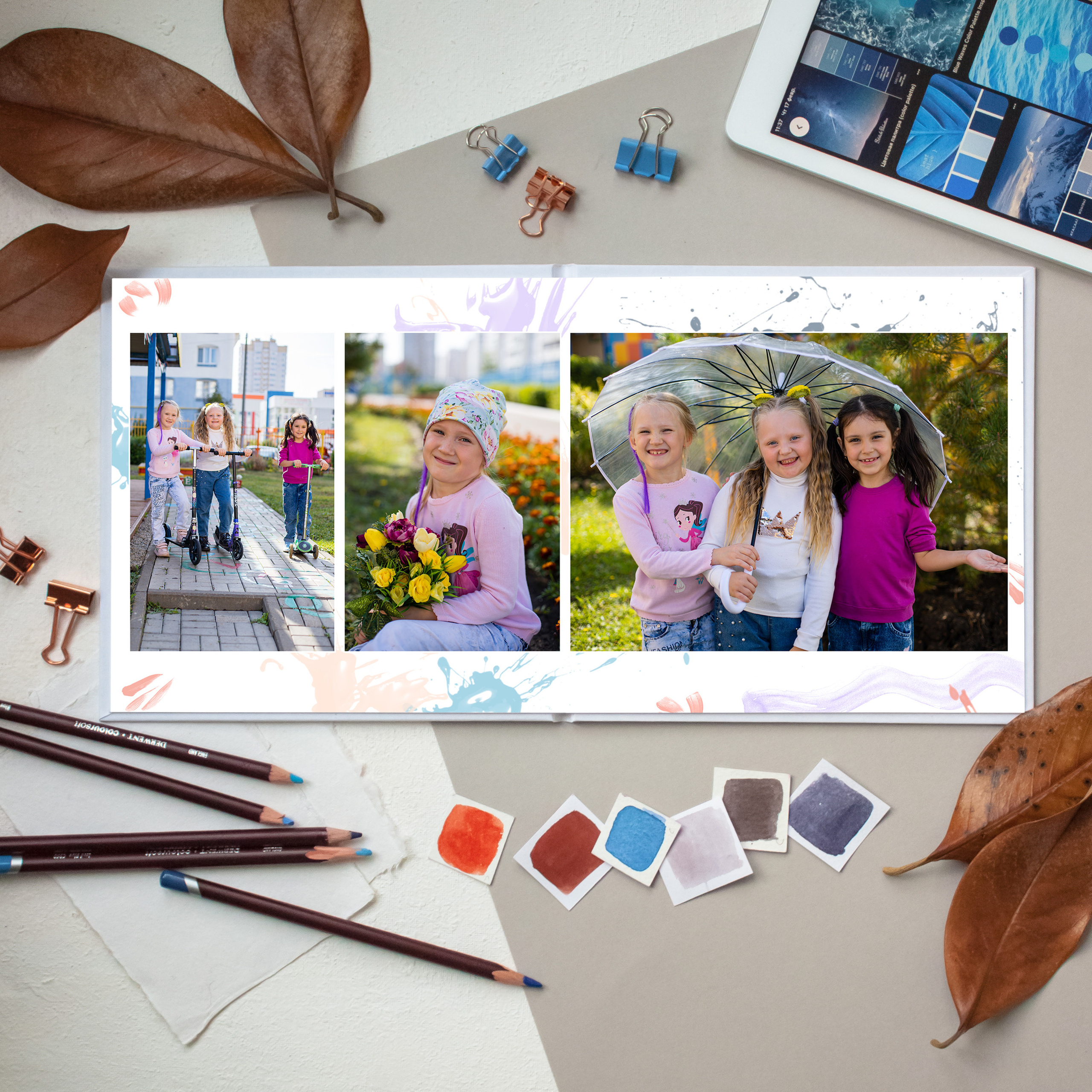 Кляксы 2200. Выпускные альбомы для садика и школы в Набережных Челнах