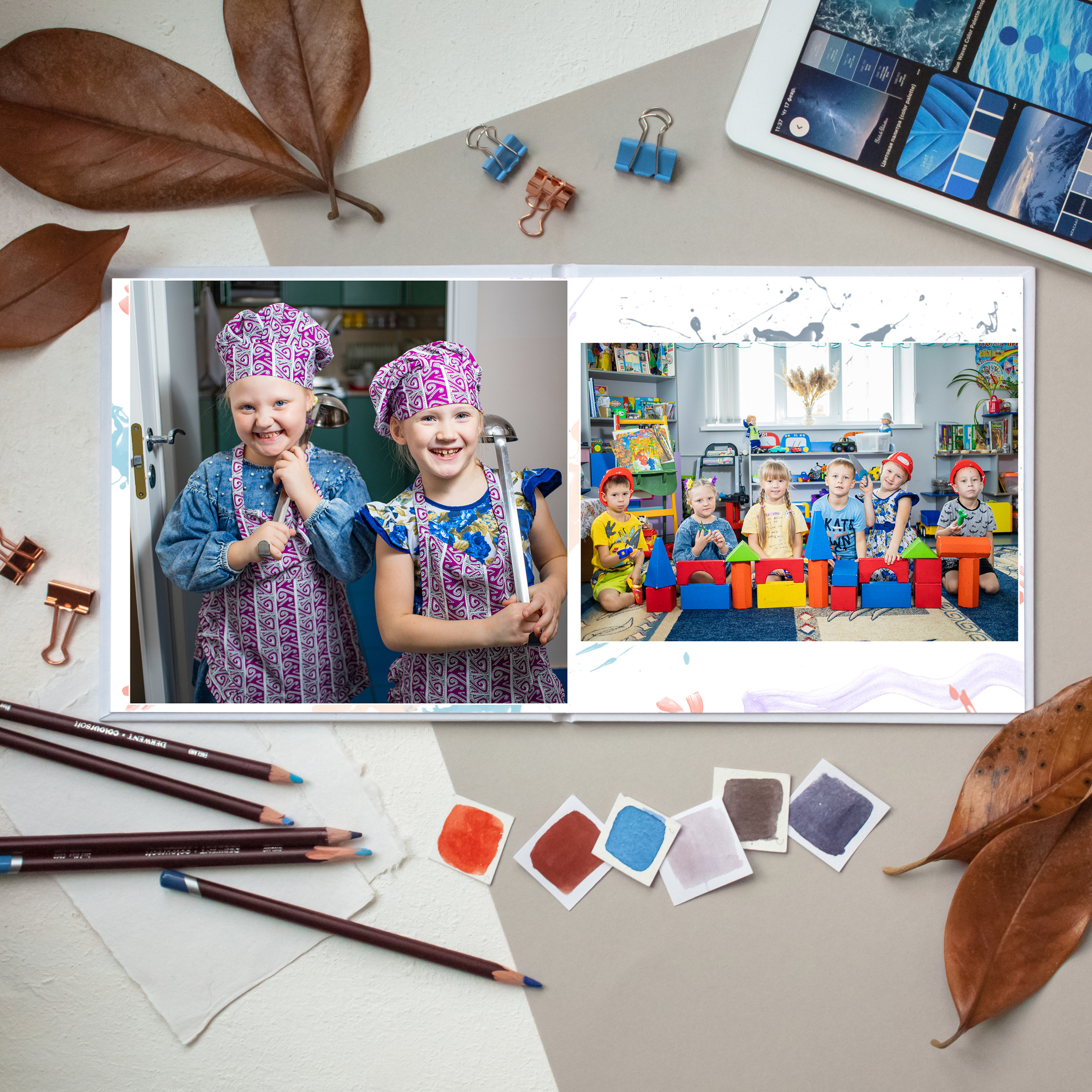 Кляксы 2200. Выпускные альбомы для садика и школы в Набережных Челнах