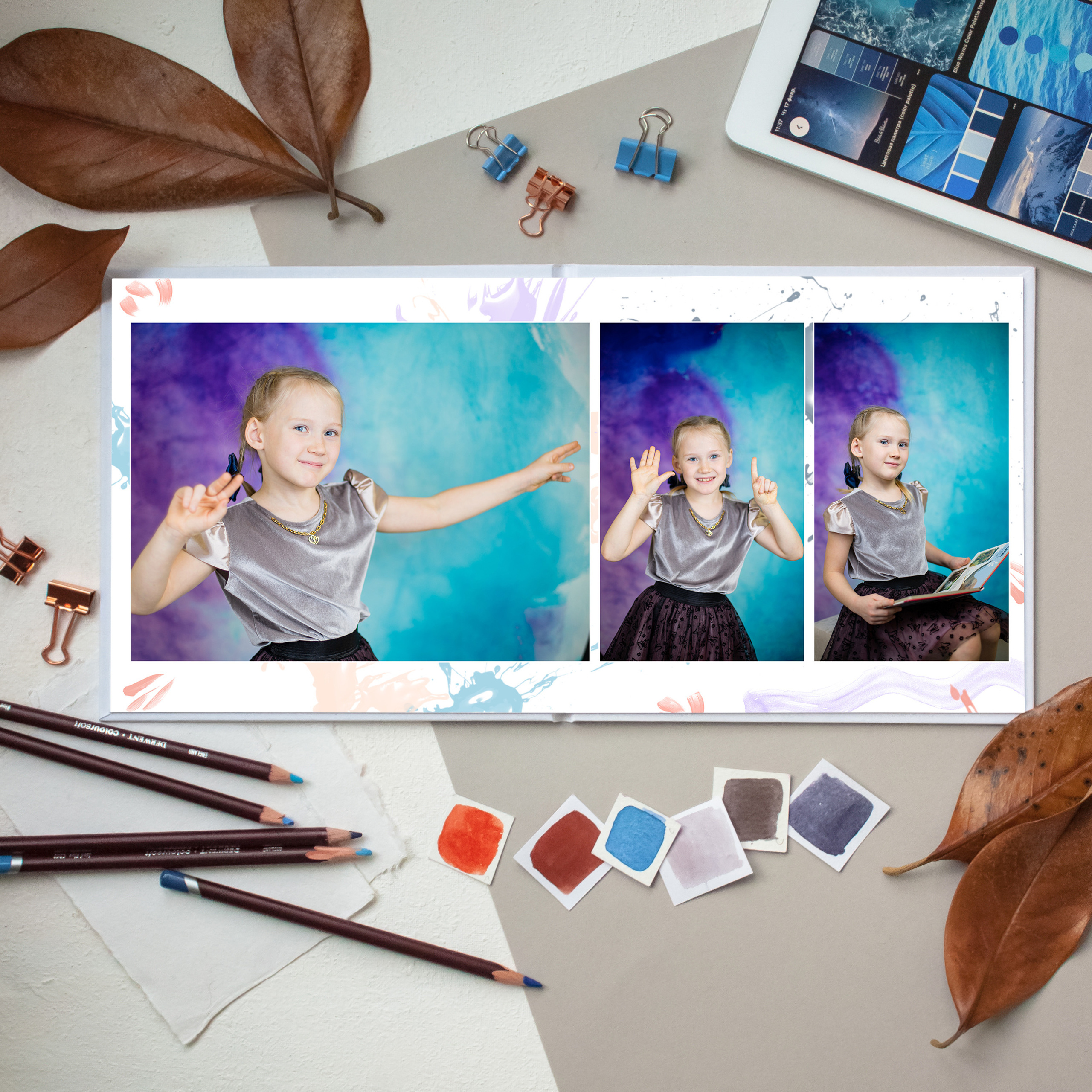 Кляксы 2200. Выпускные альбомы для садика и школы в Набережных Челнах