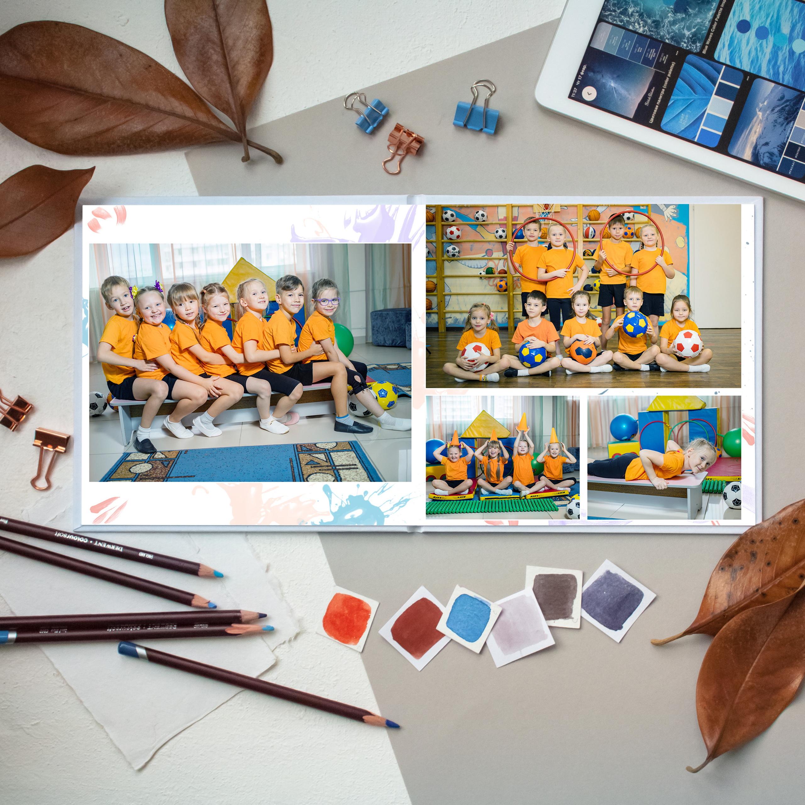 Кляксы 2200. Выпускные альбомы для садика и школы в Набережных Челнах