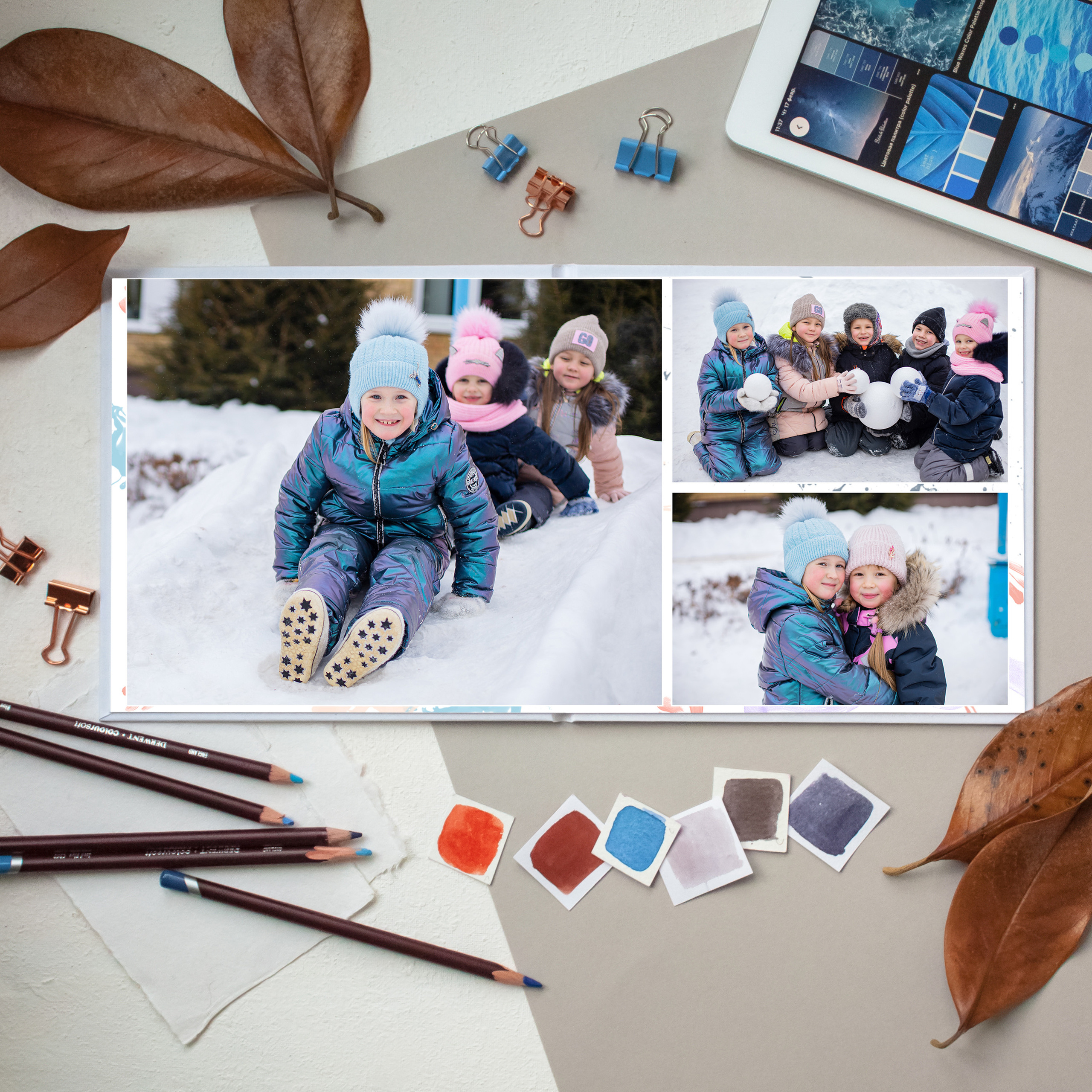 Кляксы 2200. Выпускные альбомы для садика и школы в Набережных Челнах