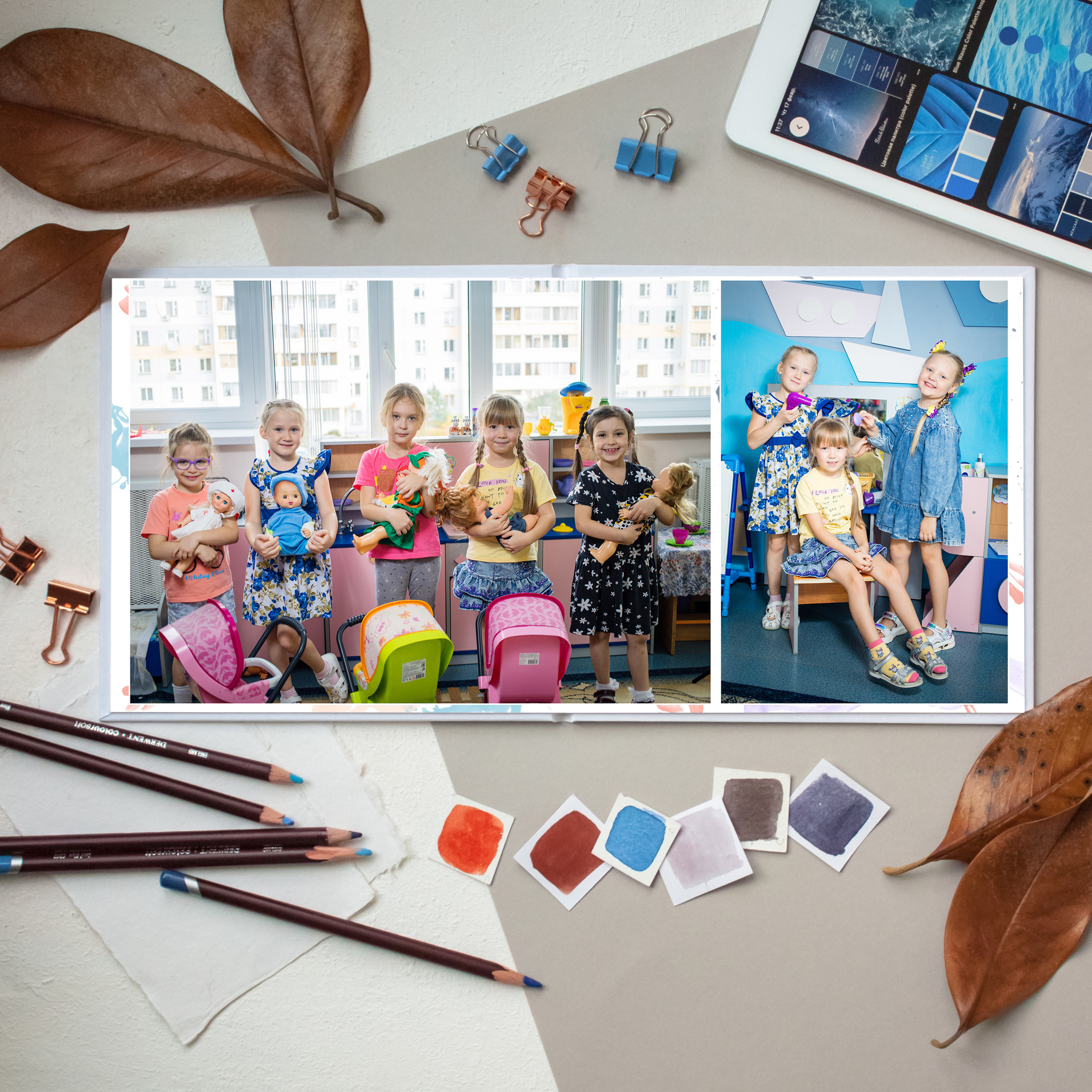 Кляксы 2200. Выпускные альбомы для садика и школы в Набережных Челнах