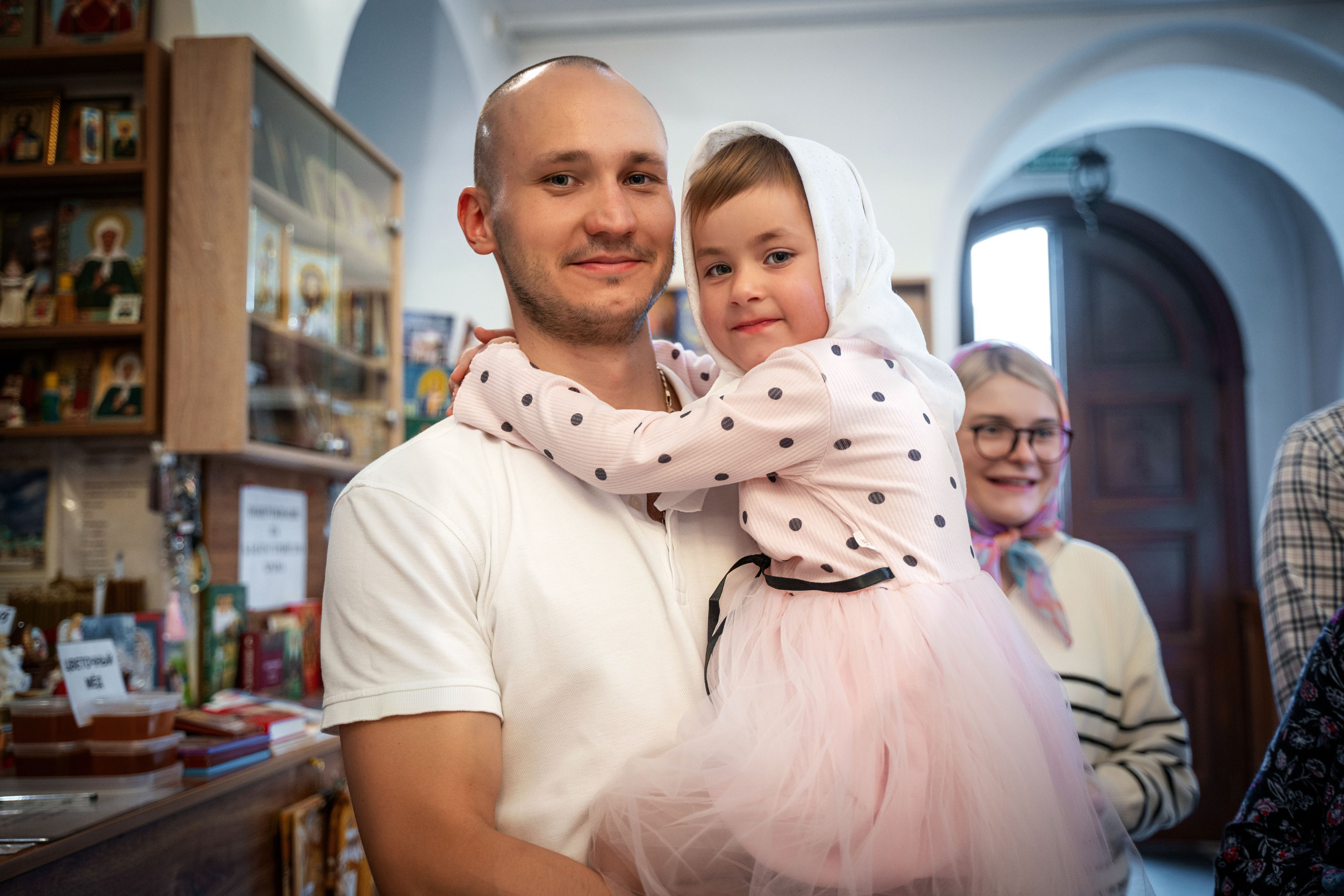 Крещение Александры. Фотограф Мария Орлова