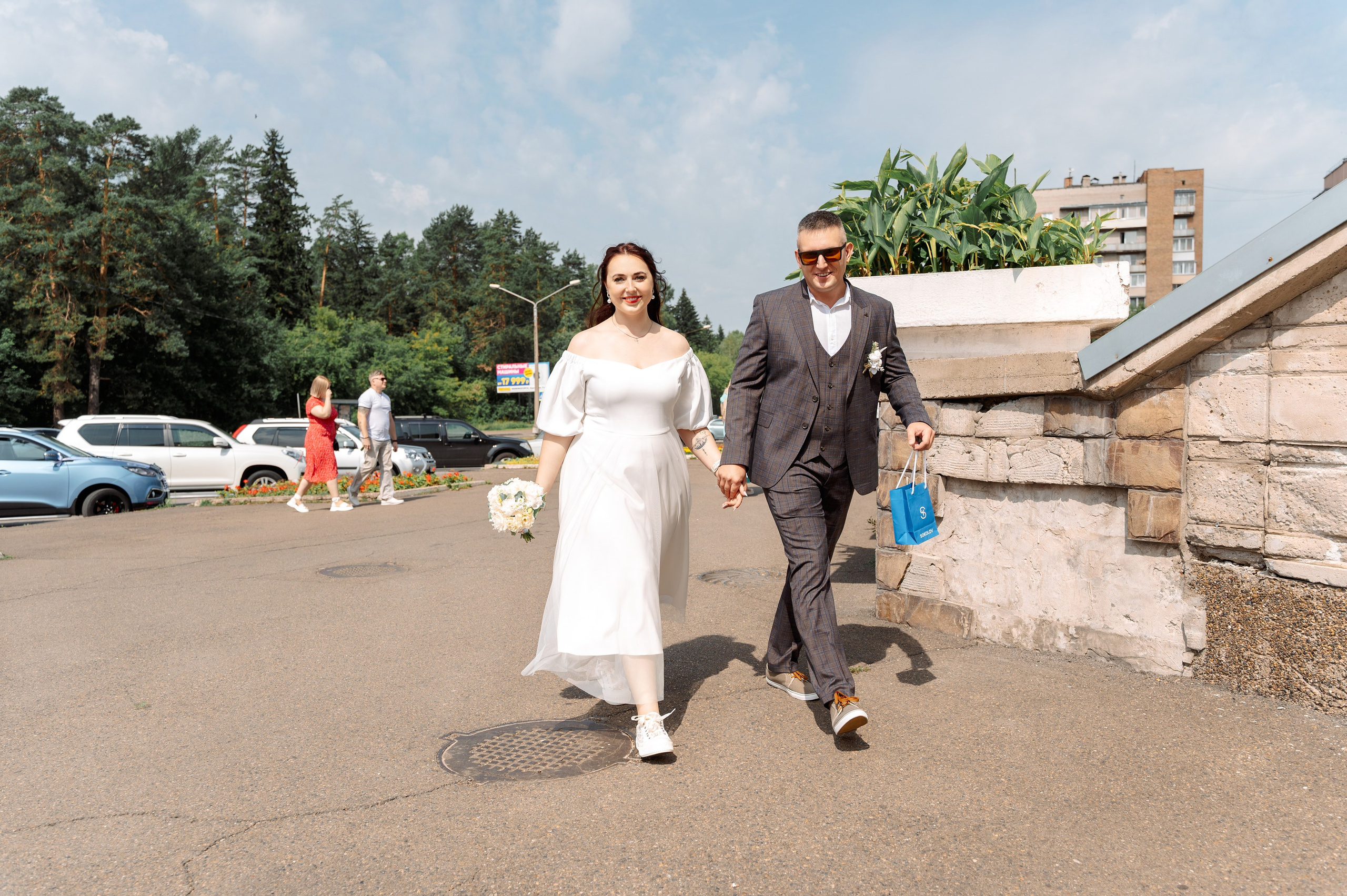 Свадьба Сергея и Елизавета. Семейный, свадебный, школьный фотограф в Железногорске Целуев Андрей