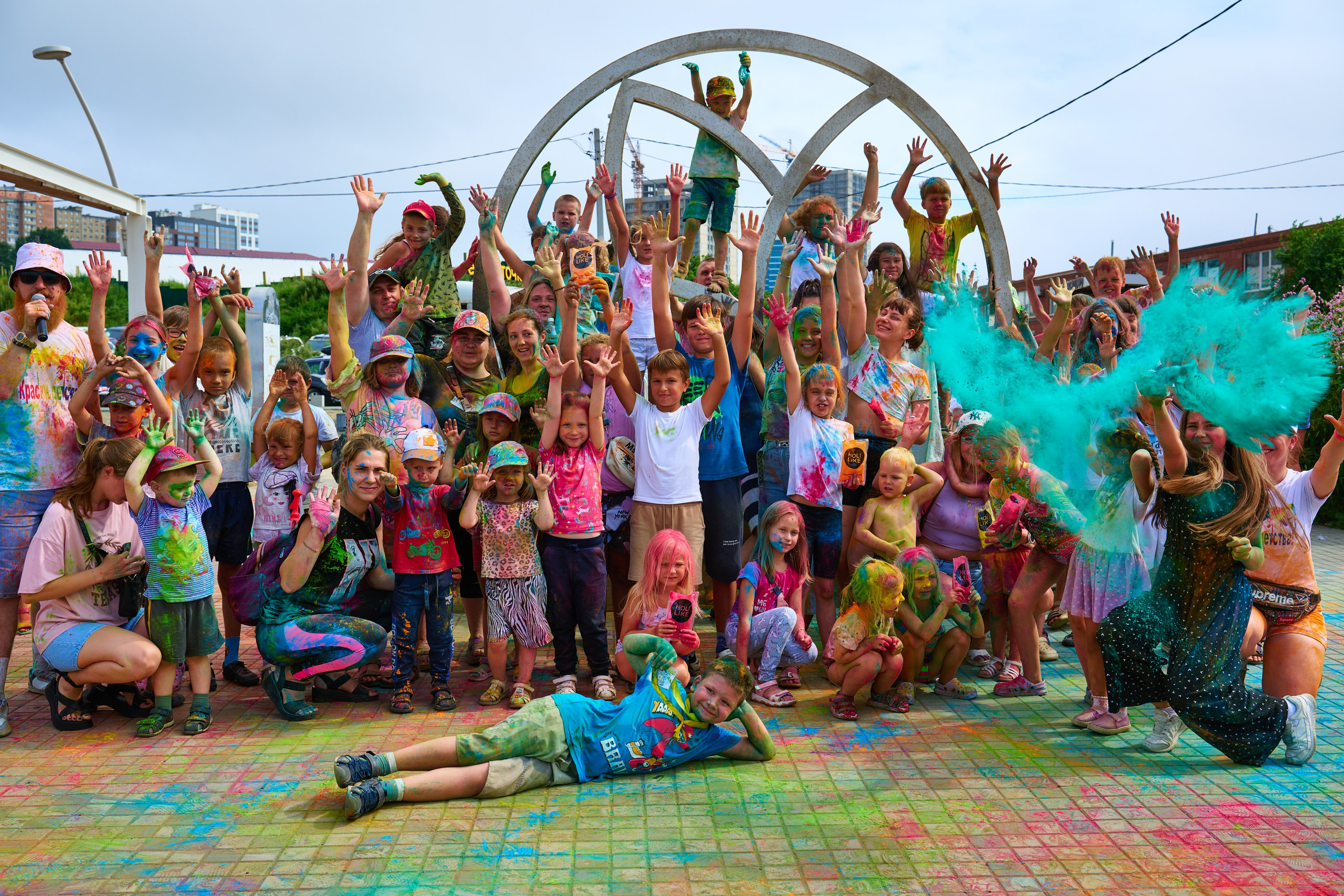Фестиваль красок Холи. Профессиональный репортажный фотограф Инесса Иминова