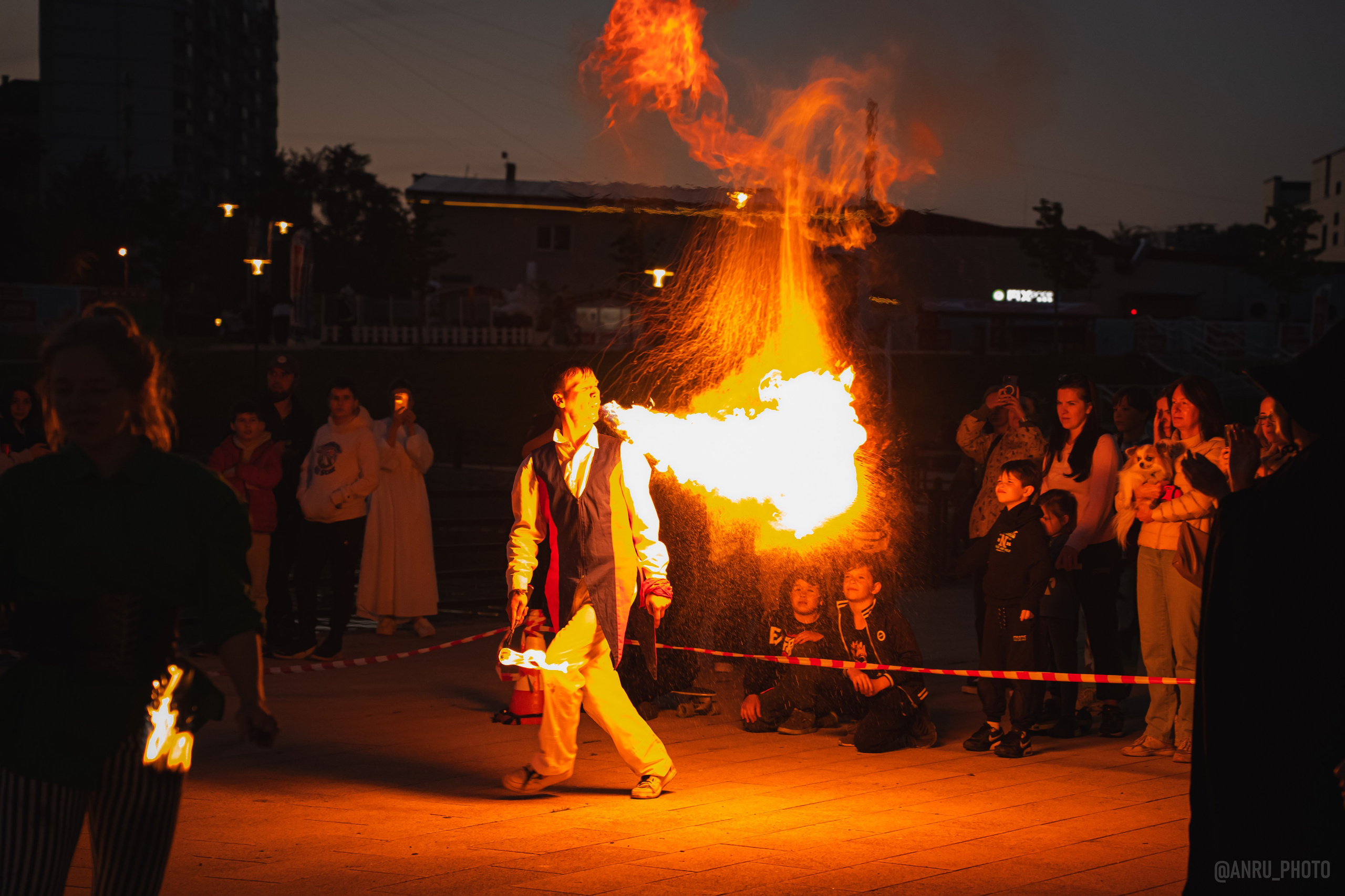 «FIRE FAMILY» Фаершоу. Репортажный фотограф Анастасия Рубцова