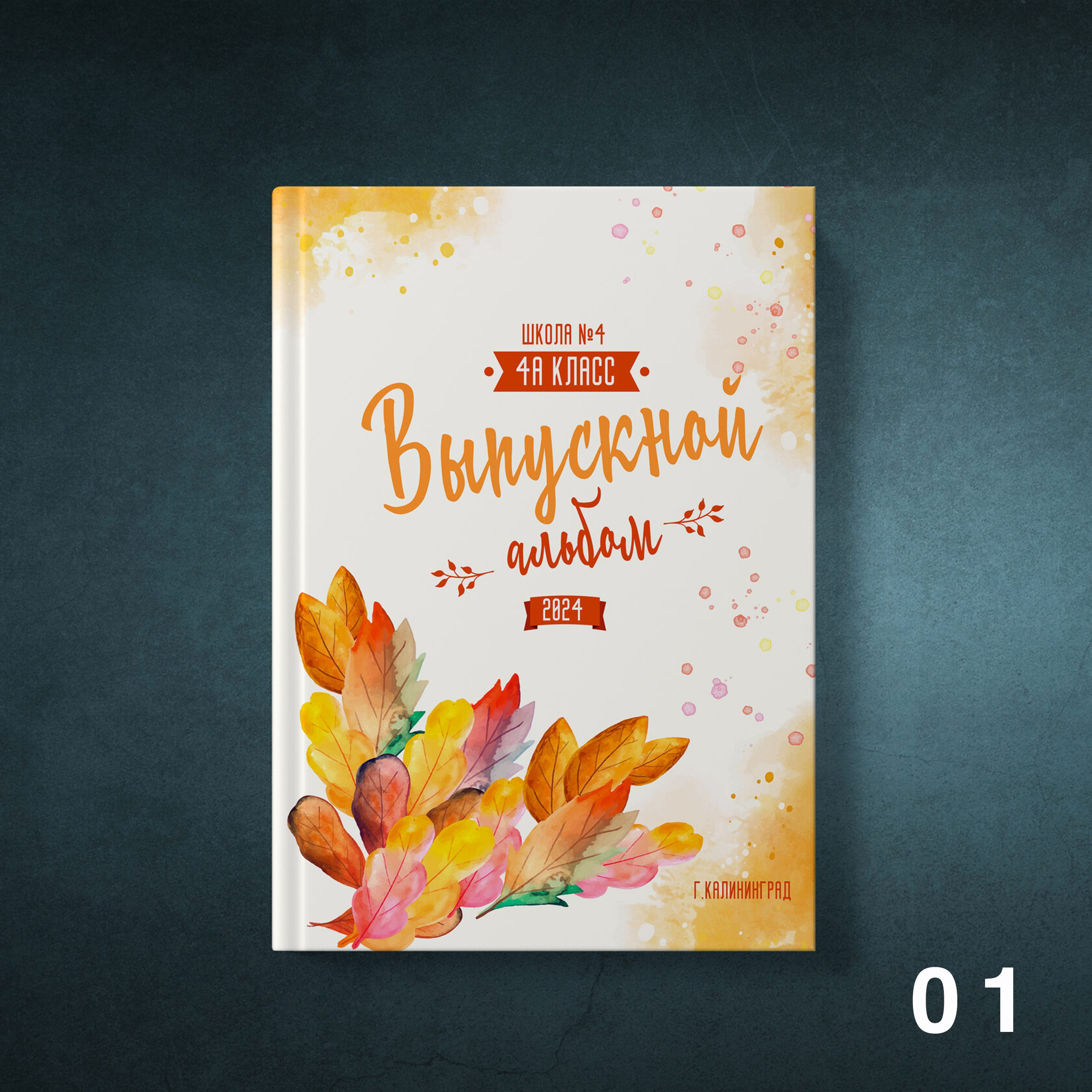 Обложки для выпускных альбомов 4 классов. Студия школьной фотографии в Твери. Выпускные альбомы в Твери