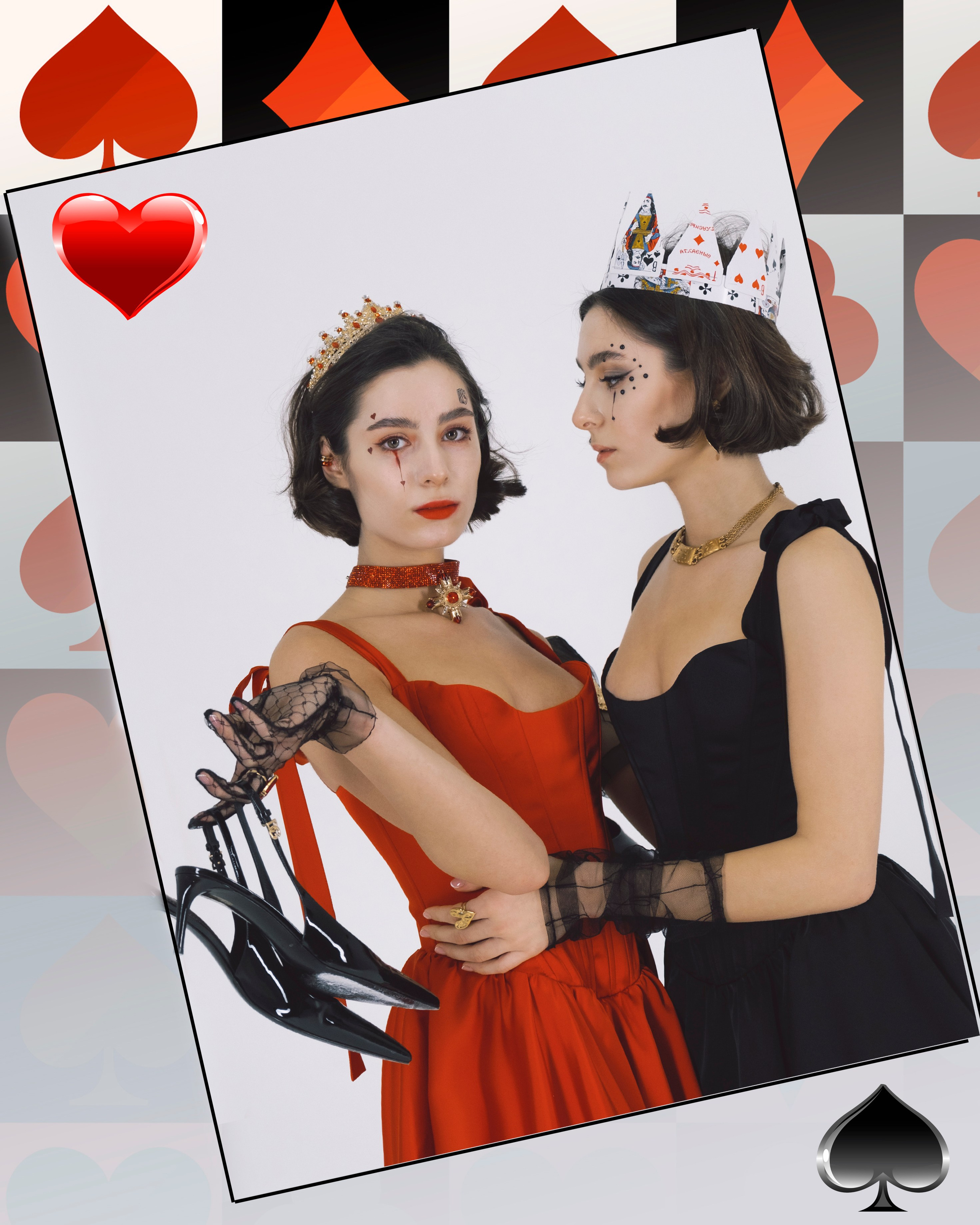 Королева Червей и Пиковая Дама. Photographer in Moscow