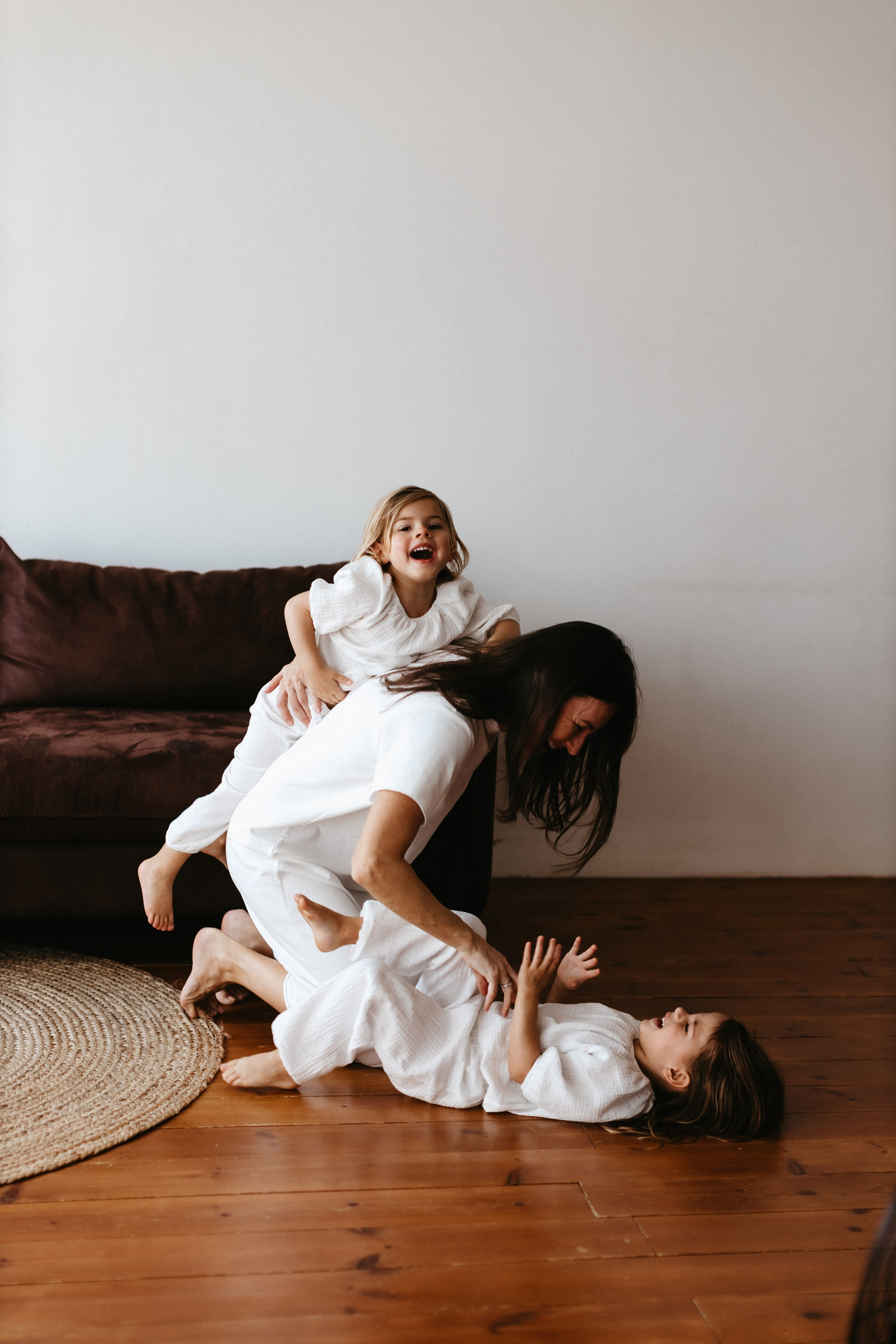 Мама и девочки. Евгения Пелипас