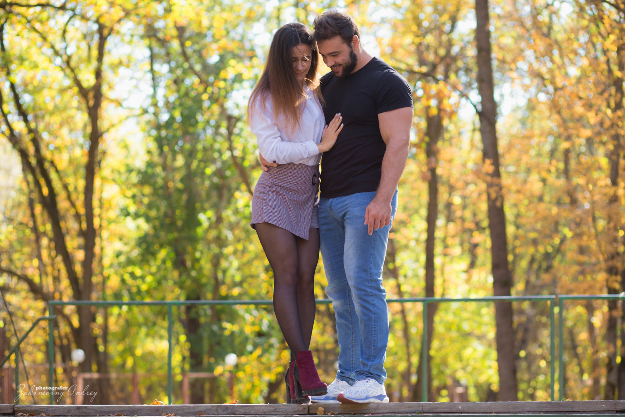 Фотосъёмка love story. Фотомастерская Андрея Закоморного