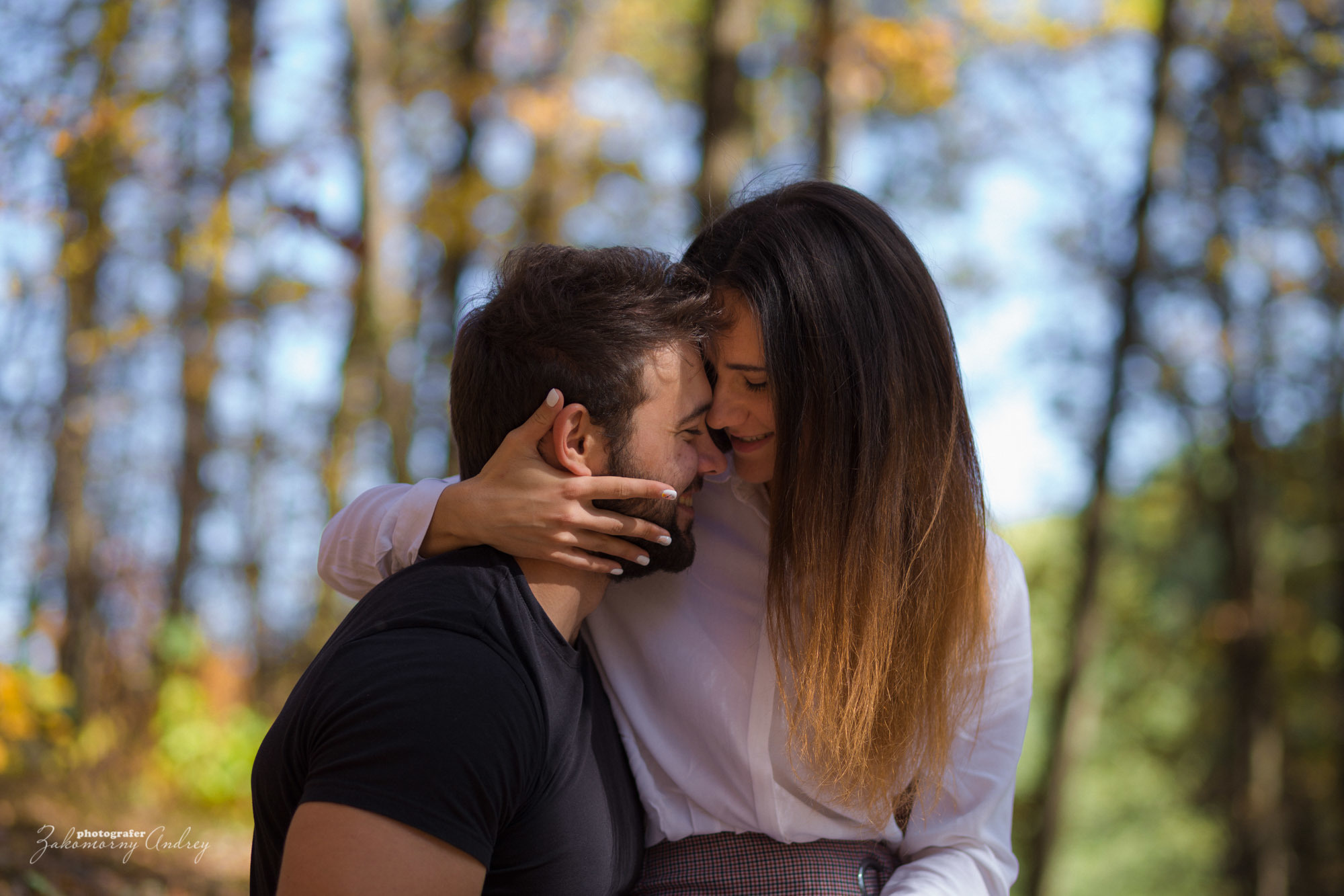 Фотосъёмка love story. Фотомастерская Андрея Закоморного