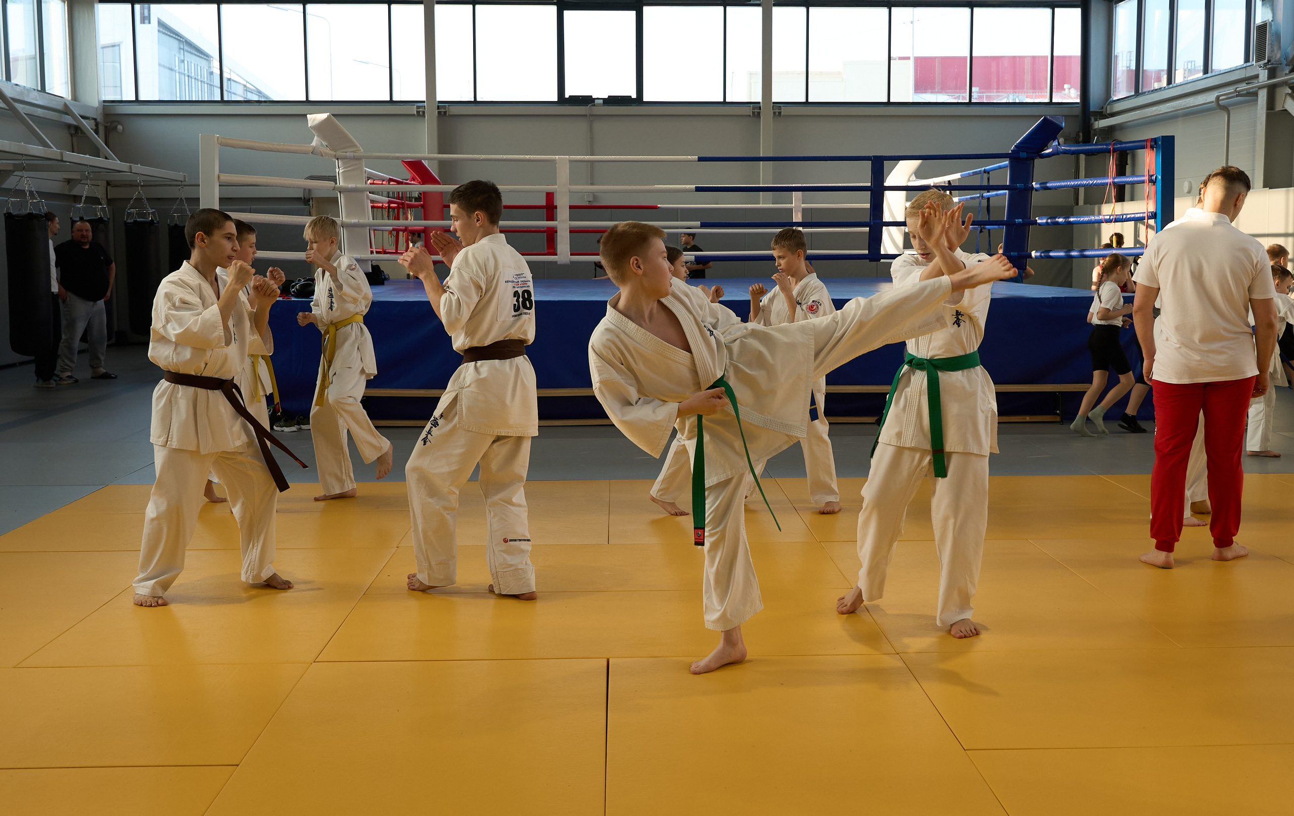 Открытие центров спортивных единоборств «Сокол» Красноярск/Дивногорск. Александр Сазонов Красноярск