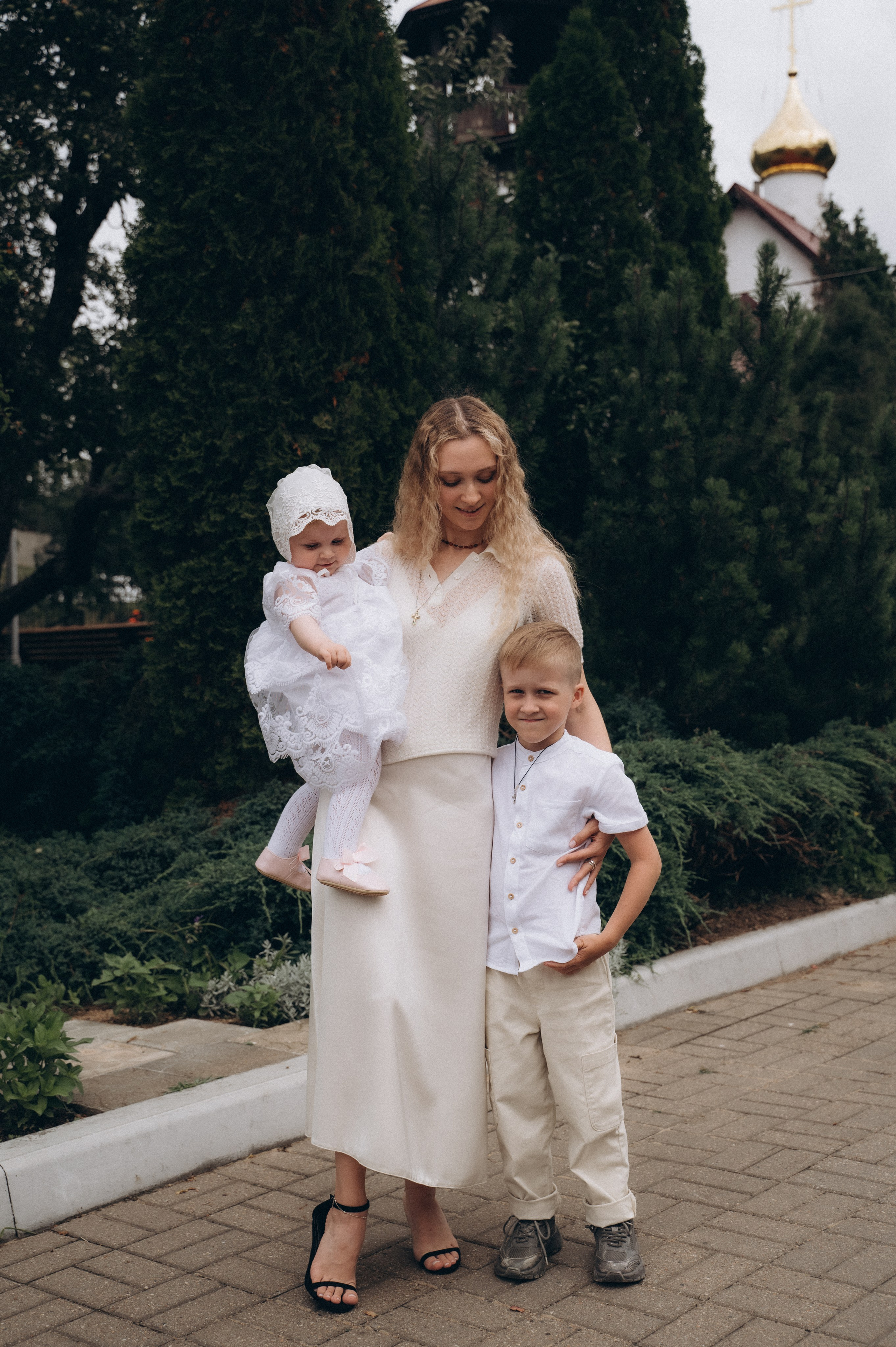 Крещение Владиславы (Криптовый храм в честь собора Новомучеников и Исповедников земли Белорусской). Семейный фотограф в Минске Дарья Дреко