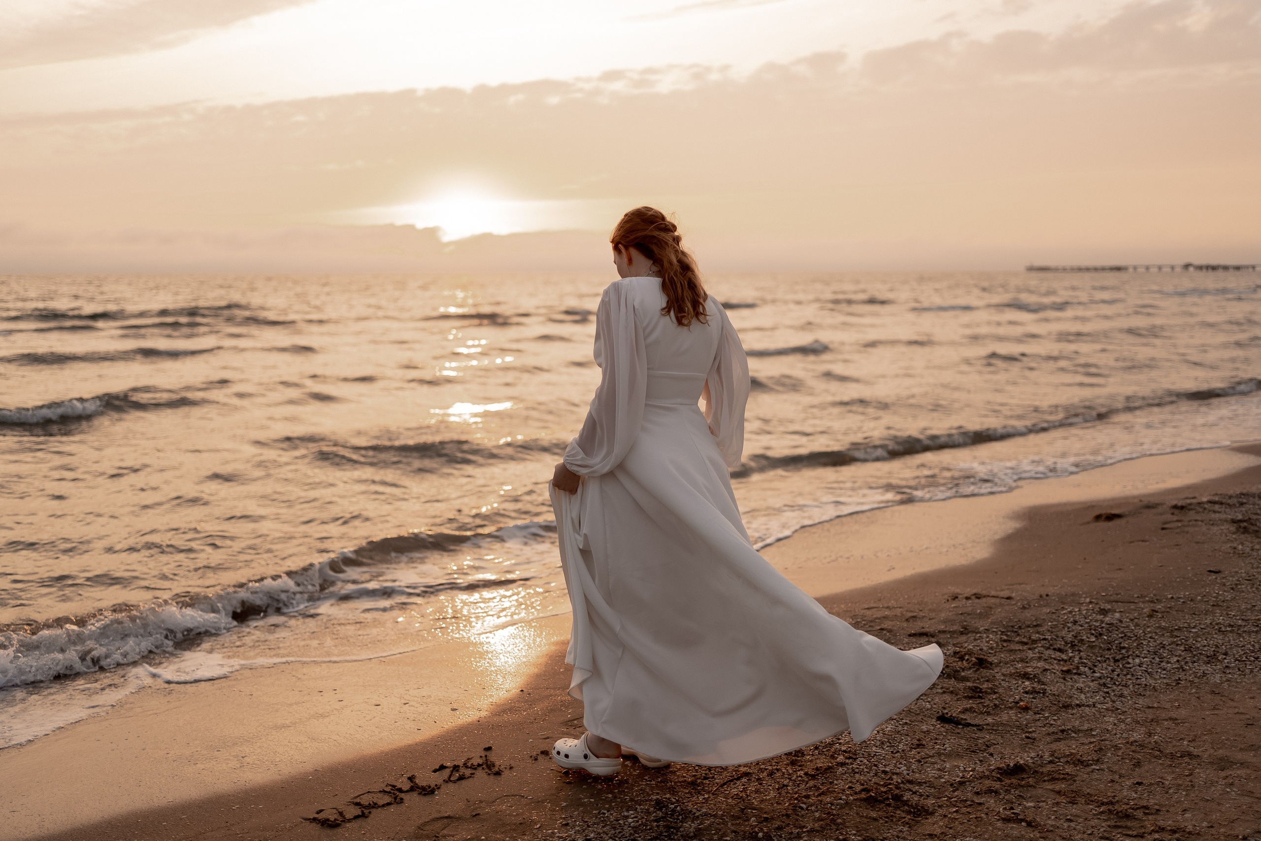 Свадебная прогулка на море в Анапе. Карпенко Марина свадебный и семейный фотограф Анапа, Краснодар, Геленджик, Сочи, Темрюк