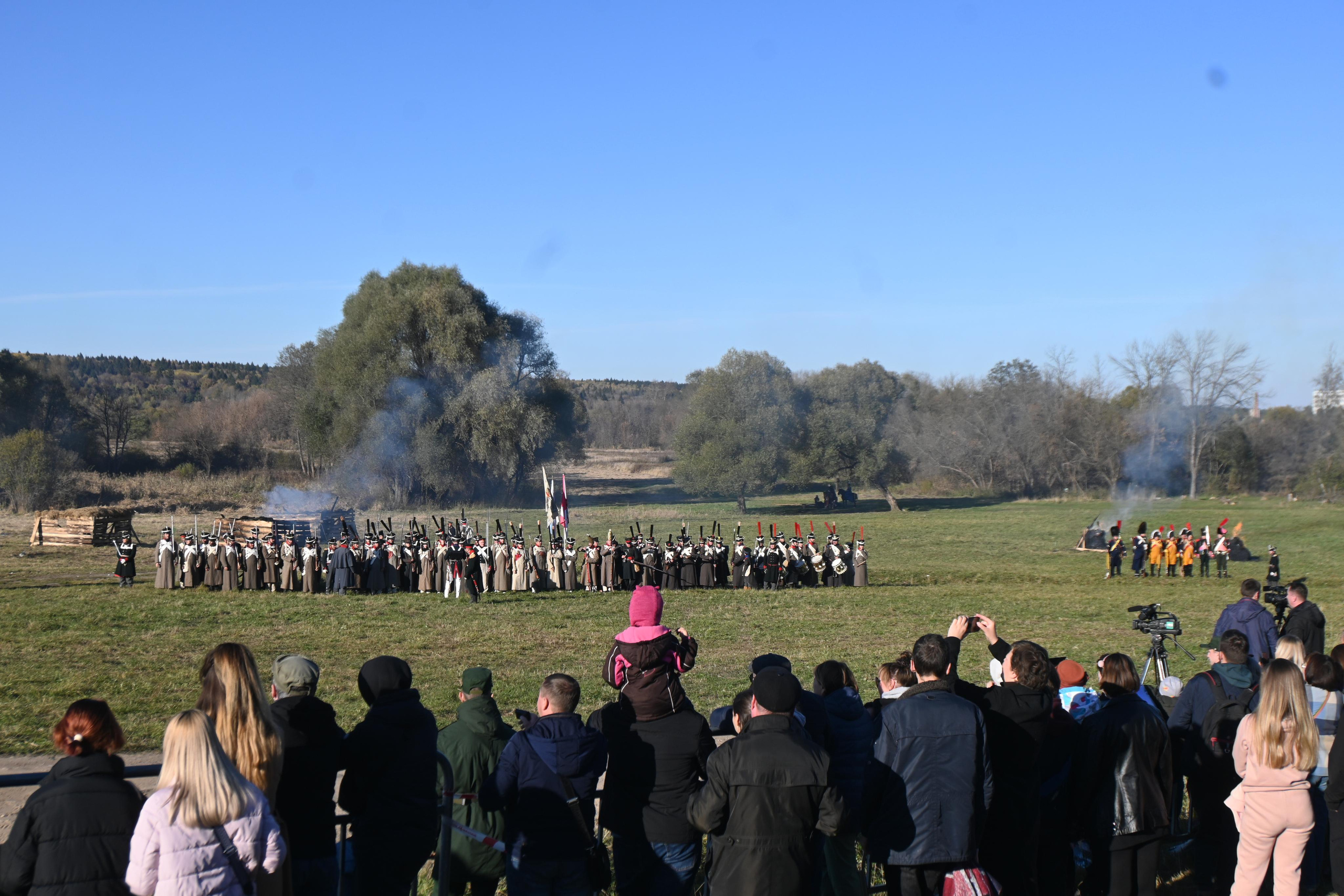 Репортаж Бородинское сражение
