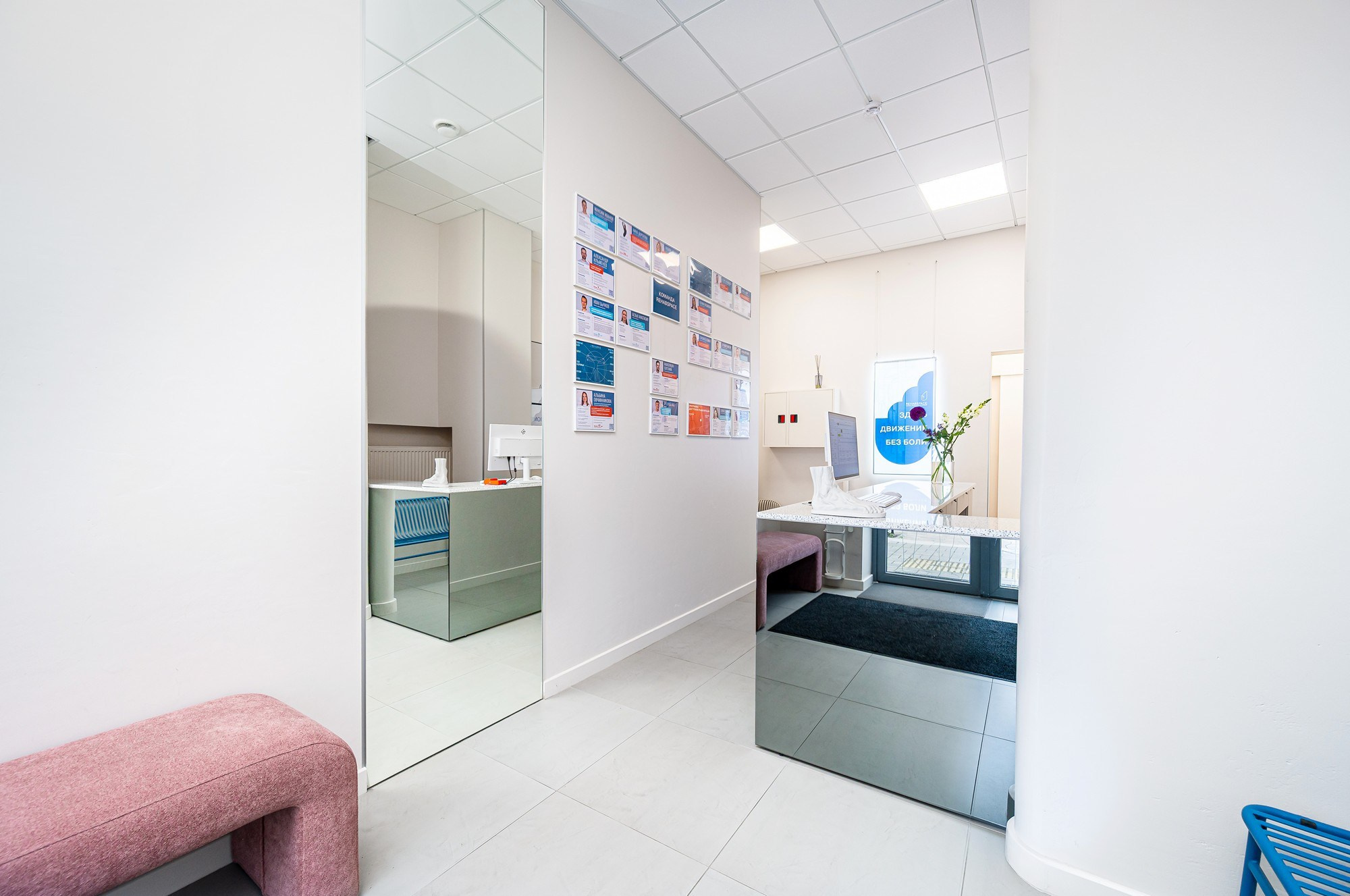 Клиника REHABSPACE. Интерьерный фотограф. Фото- видеосъемка недвижимости Санкт-Петербург