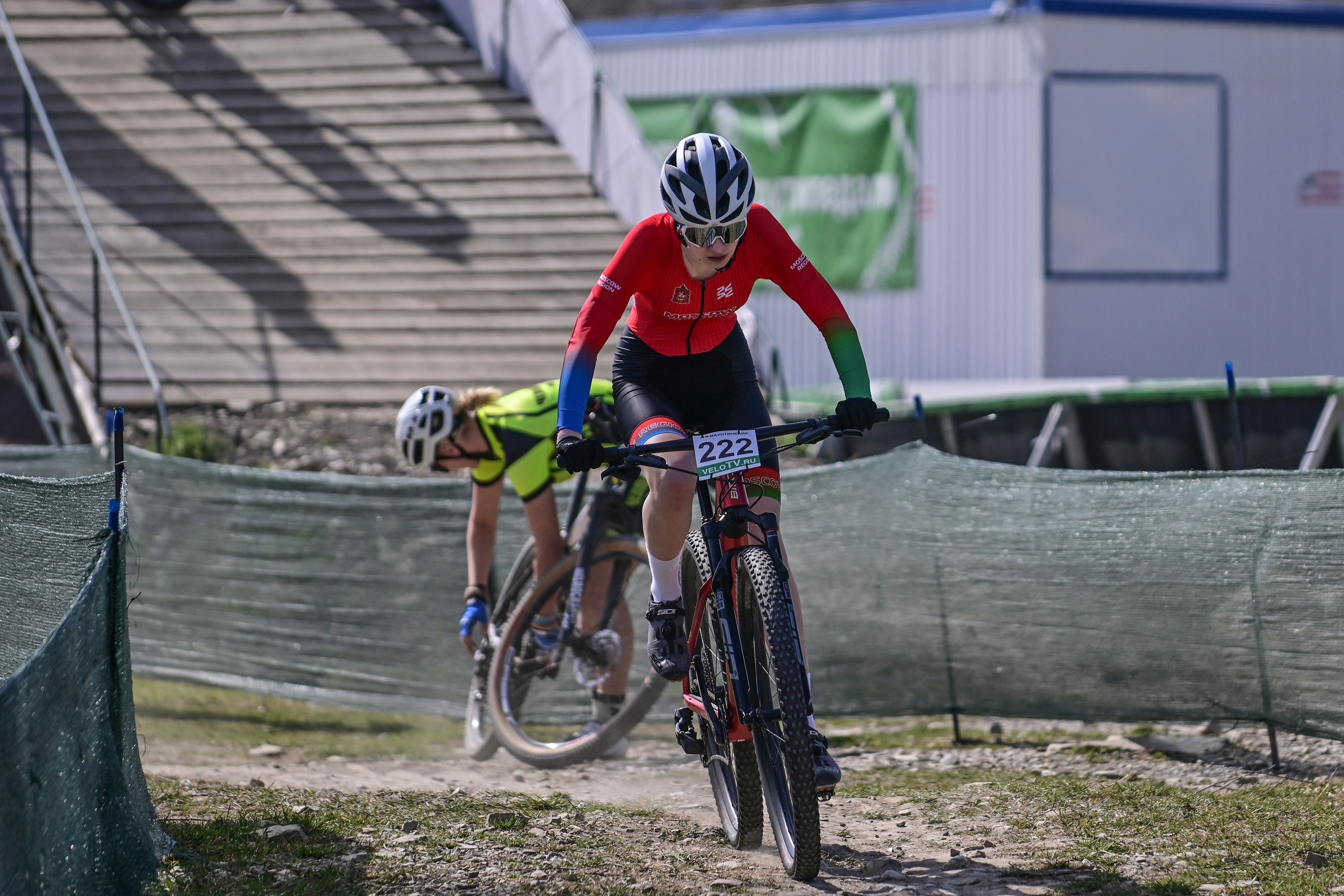 Маунтинбайк, кросс-кантри в Архипо-Осиповке 16 марта 2025. Спортивный фотограф, фотожурналист Павел Ларькин