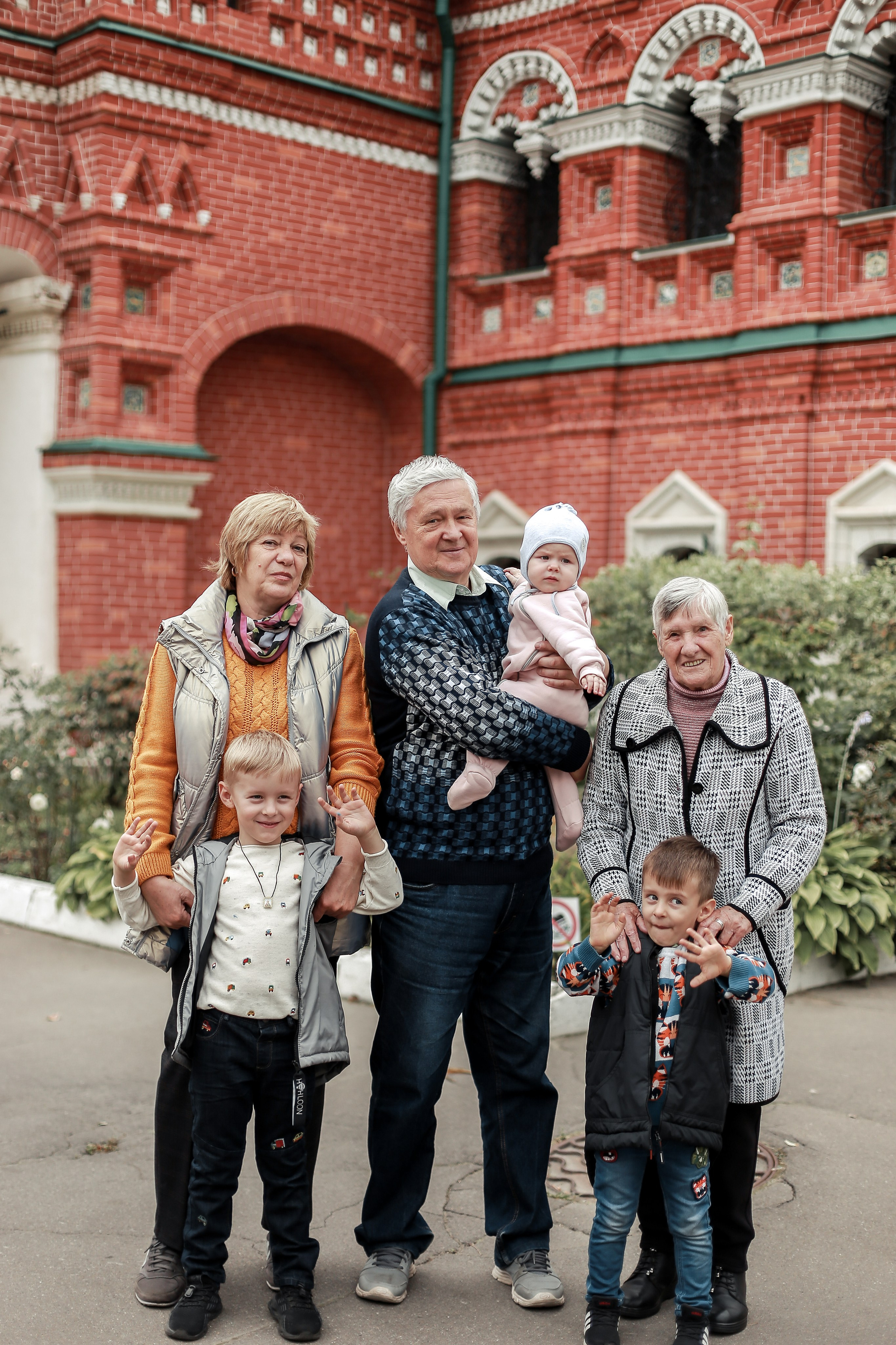 Правнуки и прабабушка. Антонина Морозова, профессиональный семейный фотограф видеограф