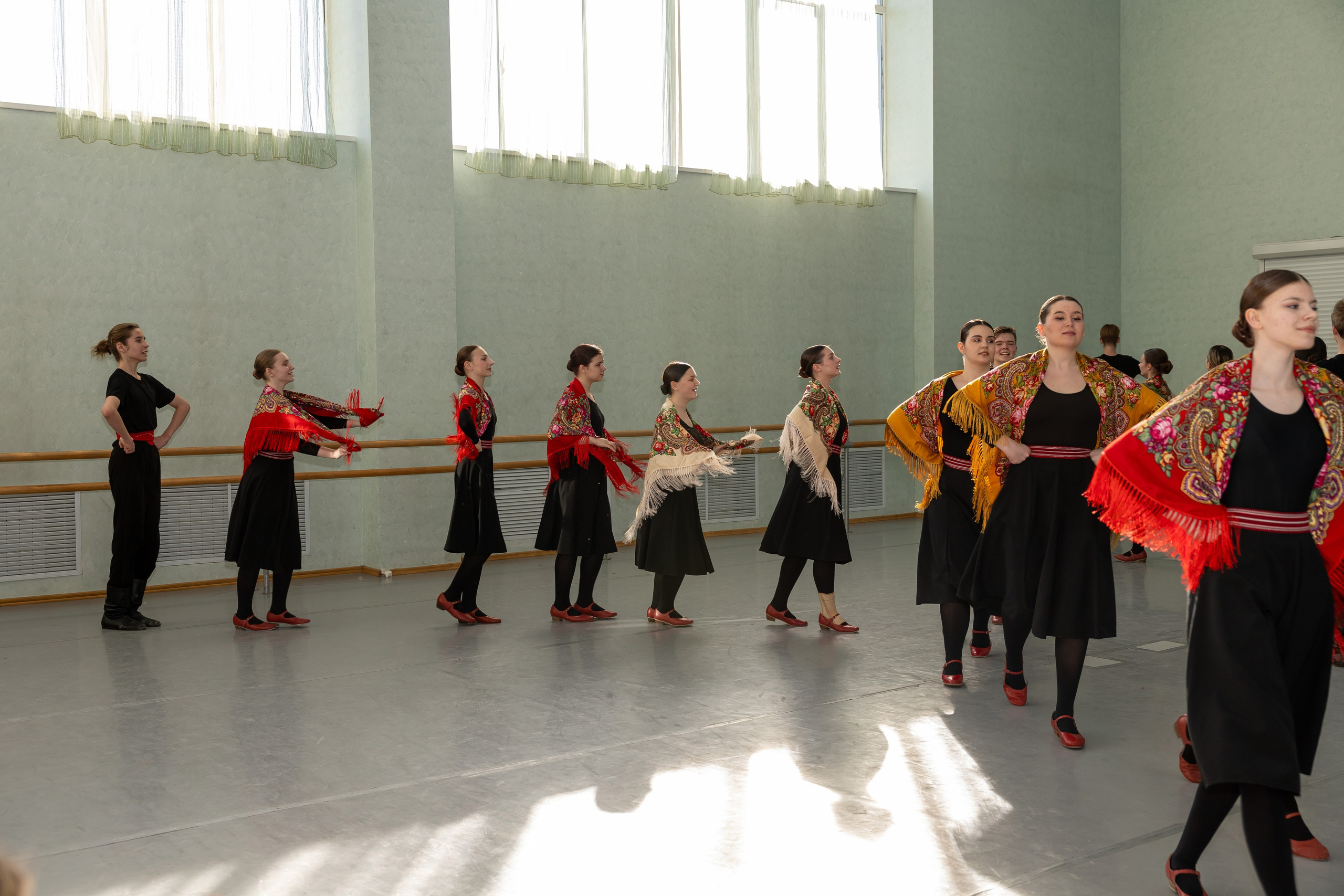 Открытый урок в студии народного танца «Славянский лик». Фотограф в Серпухове Наталья Руденко