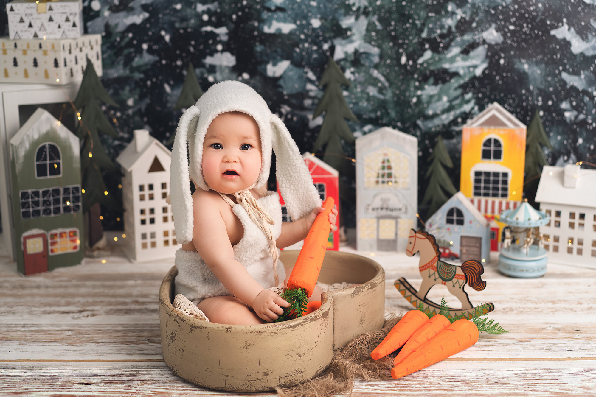 Камилла. Фотограф новорождённых малышей в Уфе