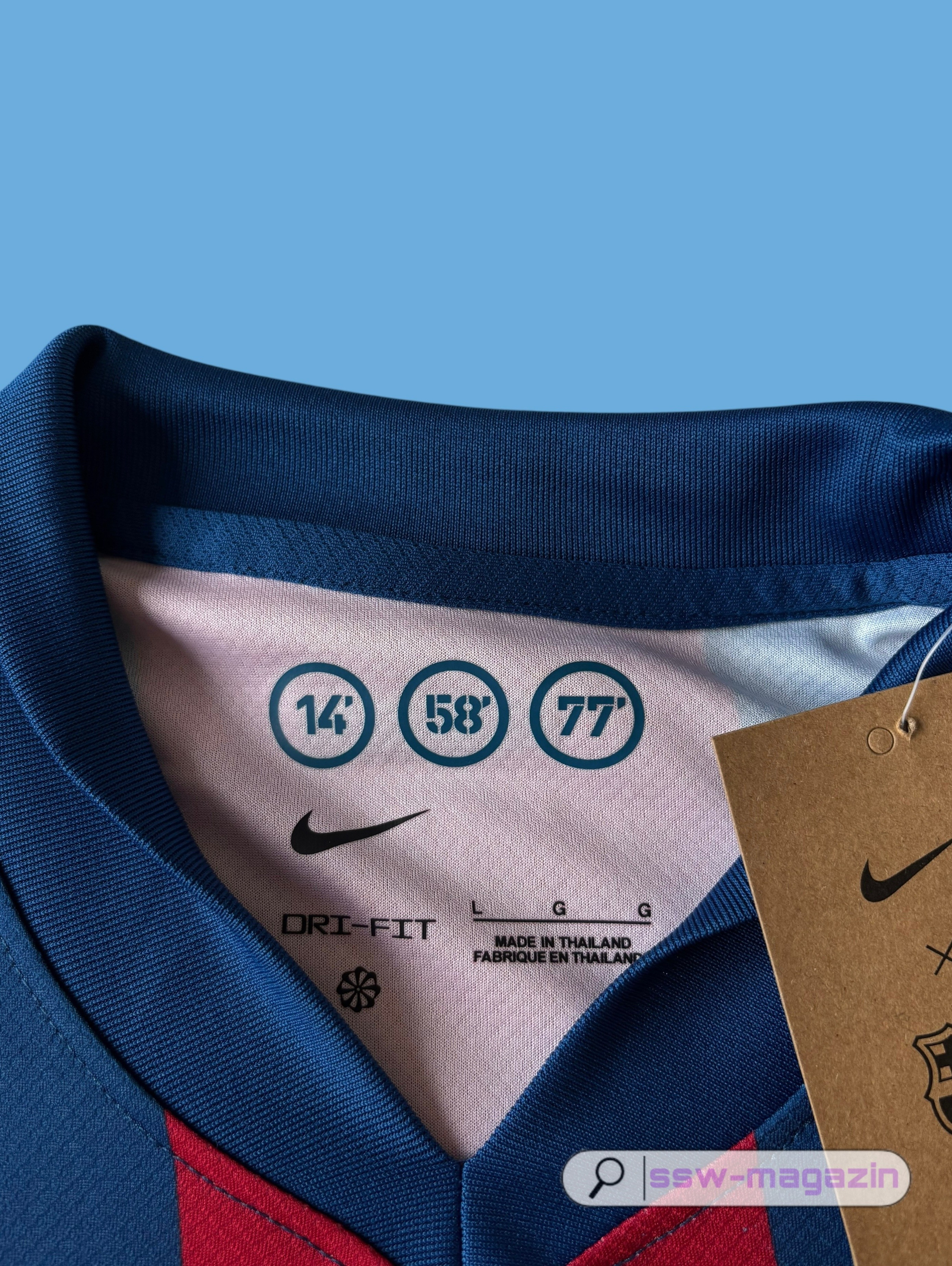 Футболка Barcelona. Футбольный магазин — ssw_magazin