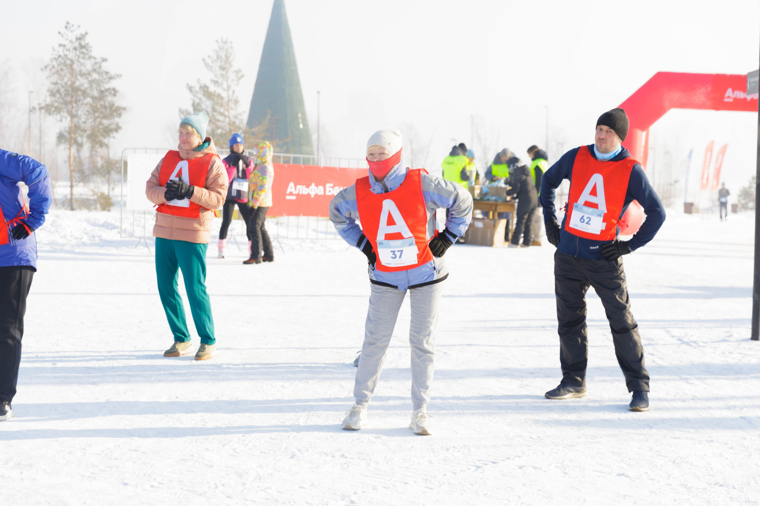 Альфа — Банк. Зимний кросс. Репортажный фотограф в Новосибирске Алена Помазунова