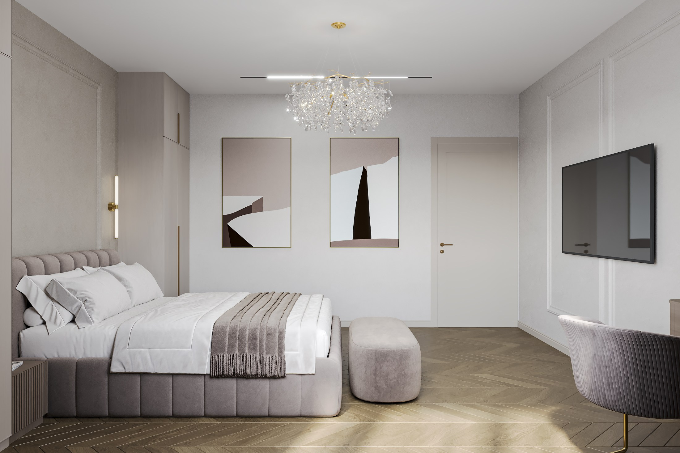 Дом с мансардой 250 м². Студия дизайна