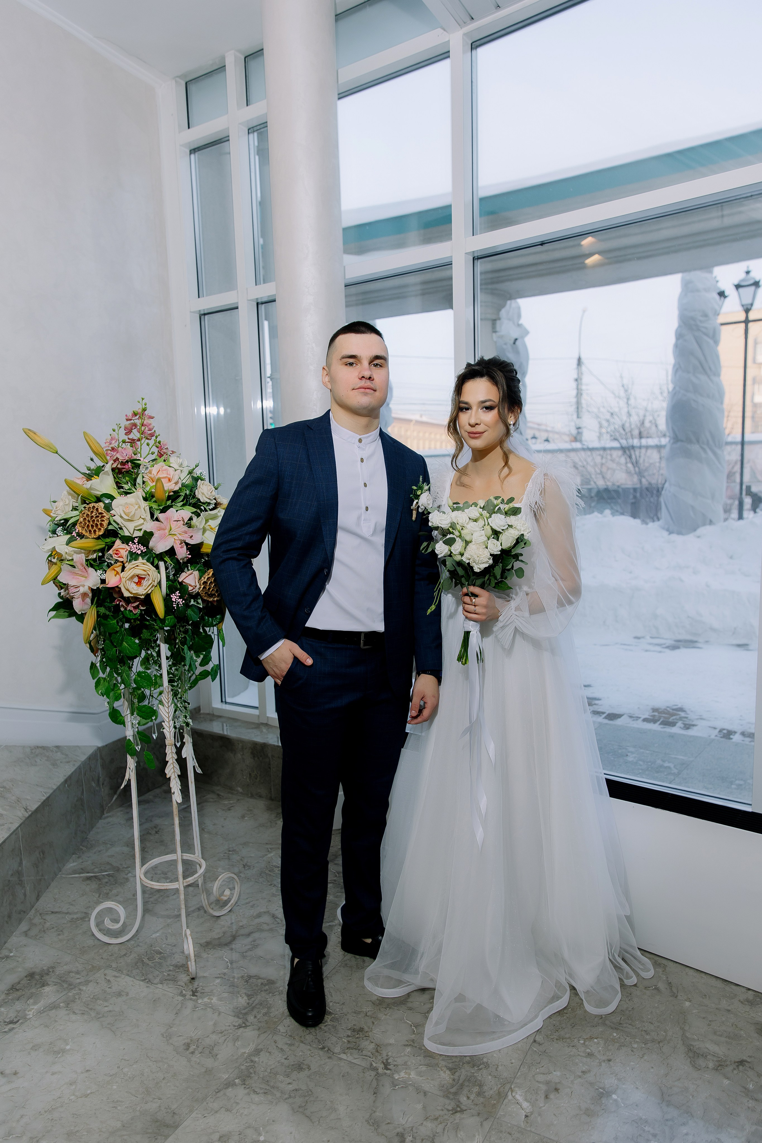 Загс Даниил & Анастасия. Свадебный фотограф в Новосибирске Лидия Александровна