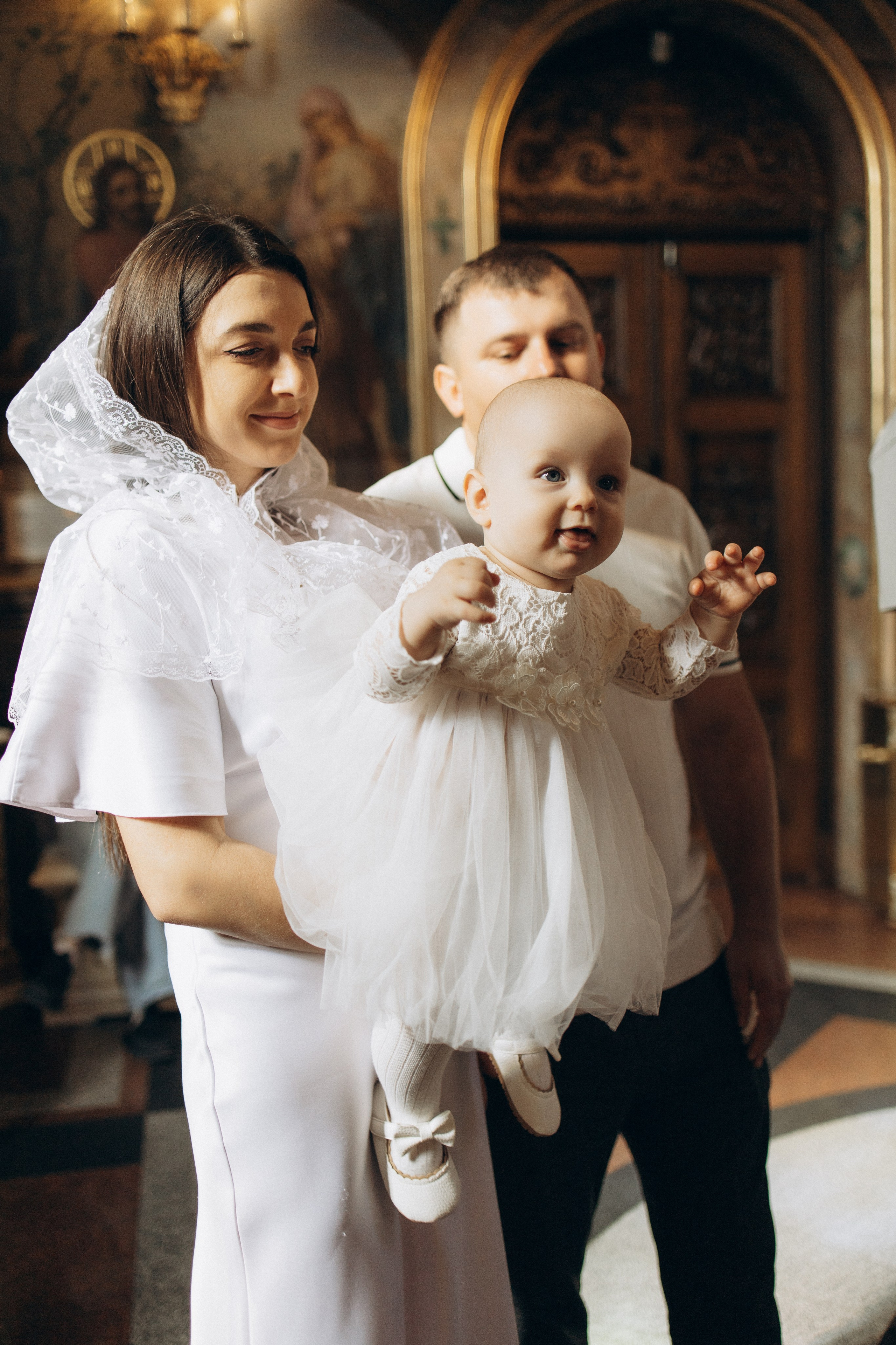 Крещение Арины. Самый теплый фотограф в Краснодаре Рябоконь Ксения