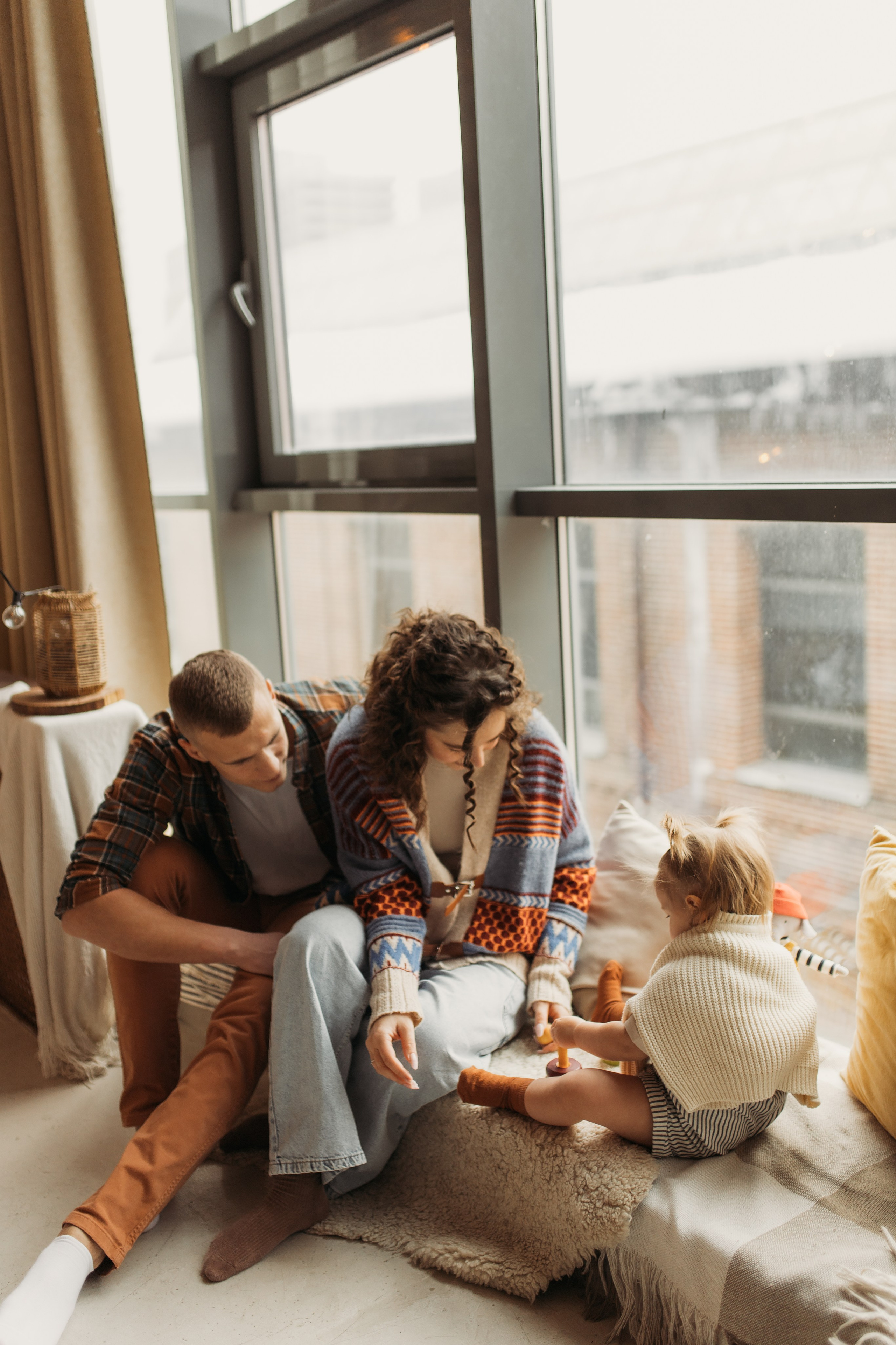 Даша, Андрей и Варечка. Семейный и свадебный фотограф в Москве и Зеленограде Марина Малярова