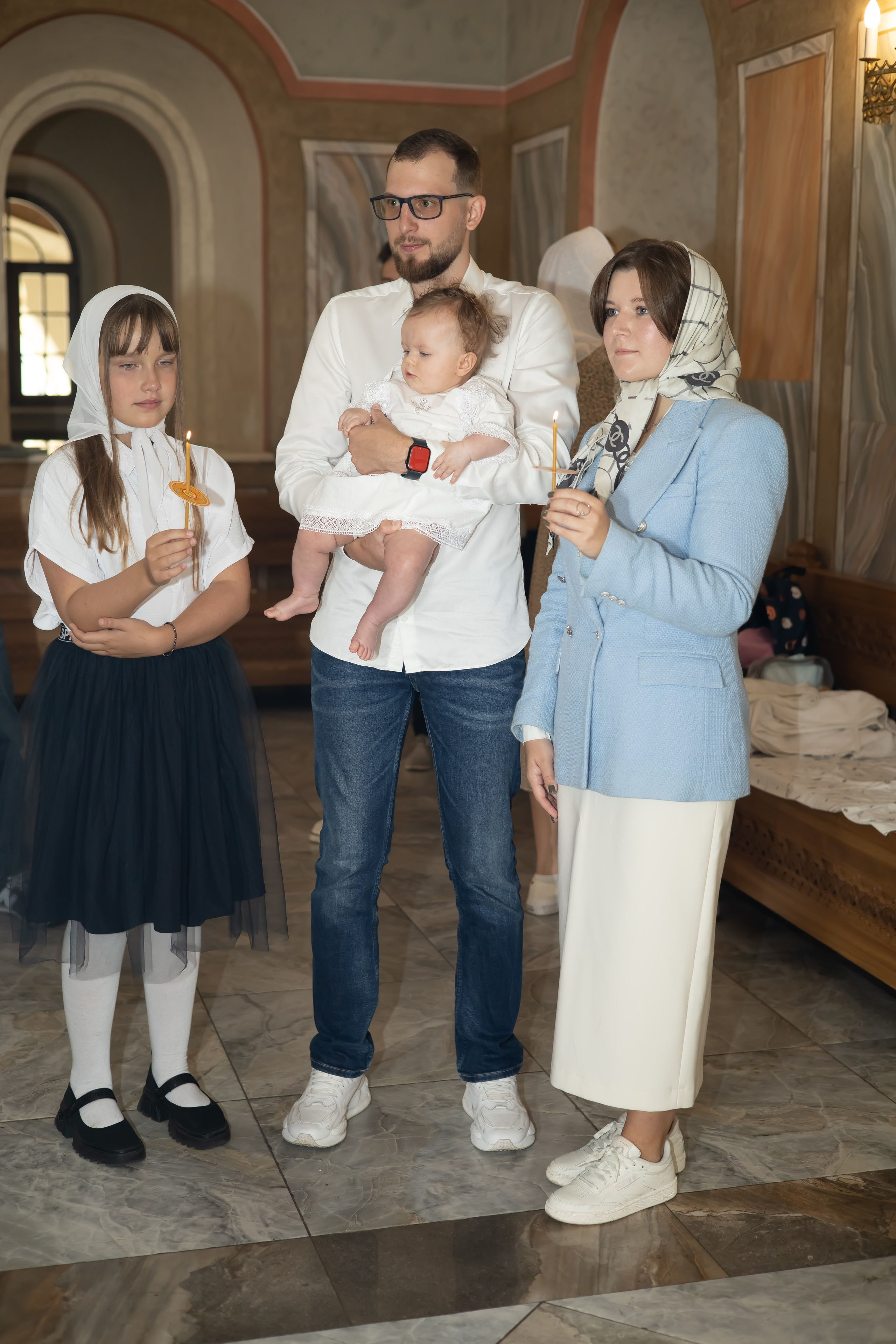 Крестины. Семейная и портретная съёмка в Москве
