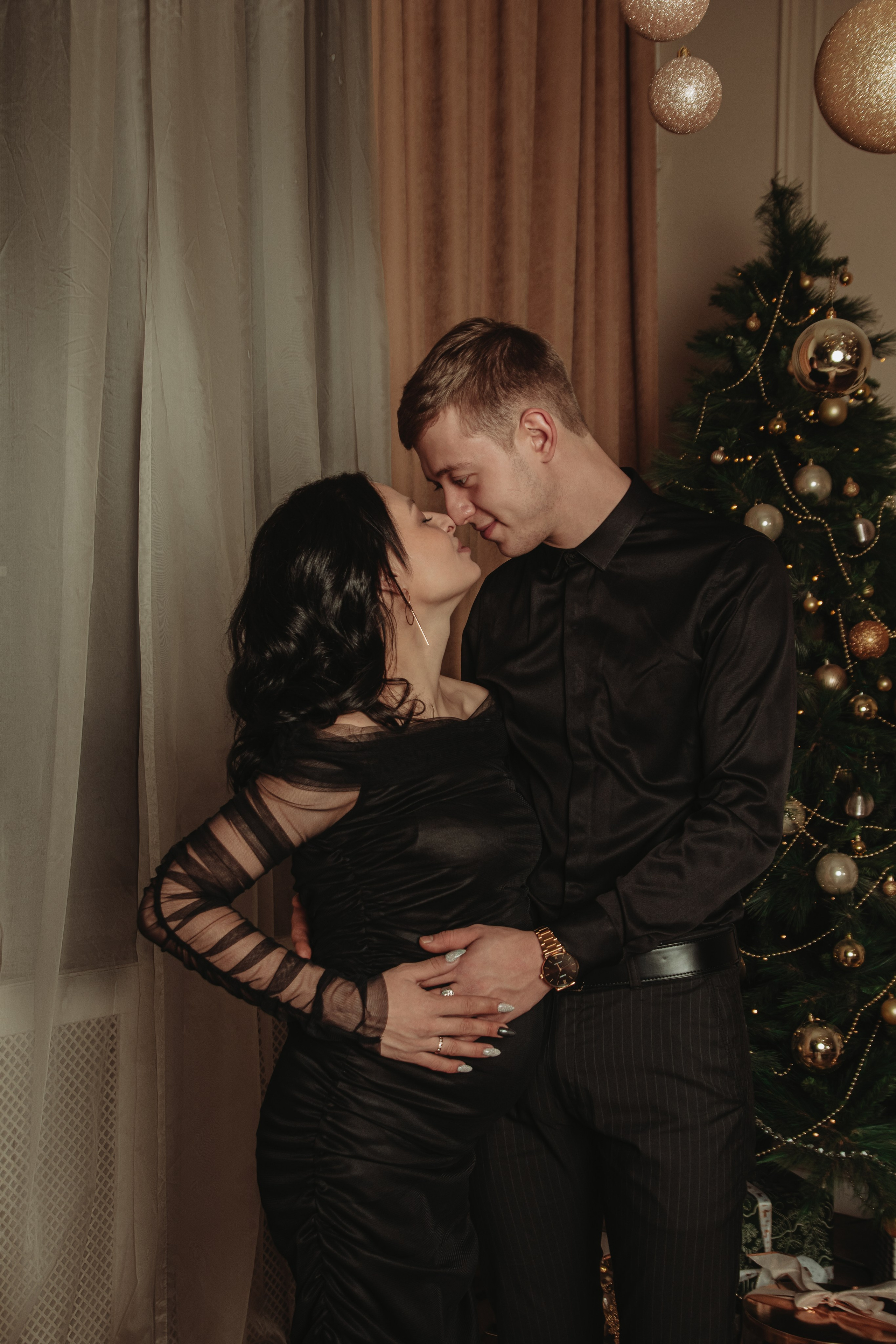 Семейная фотосессия беременной